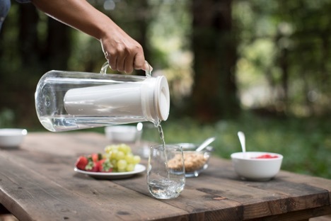 LifeStraw Home Glass Water Filter Pitcher