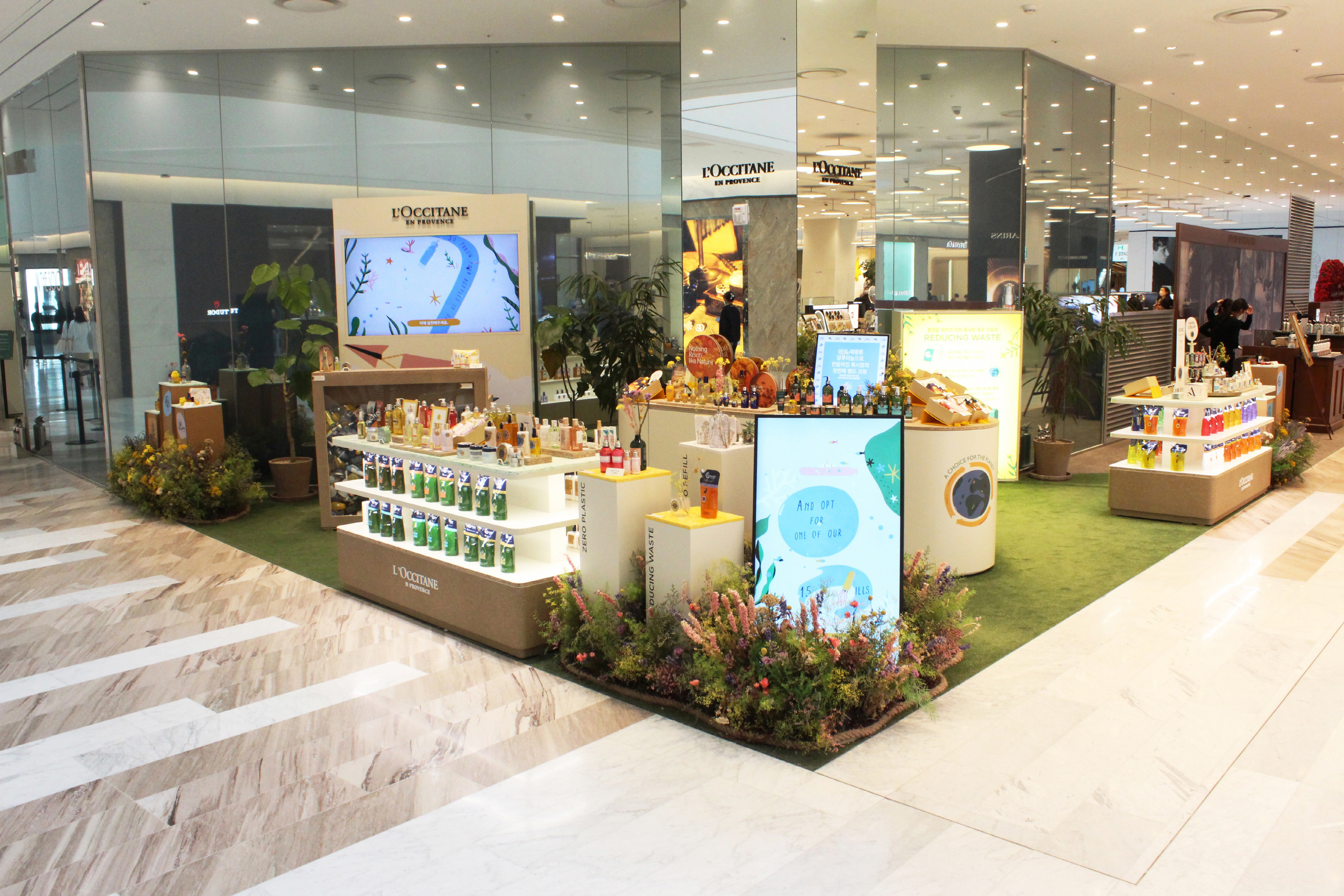 L'Occitane Eco Pop-Up Store (Seoul)