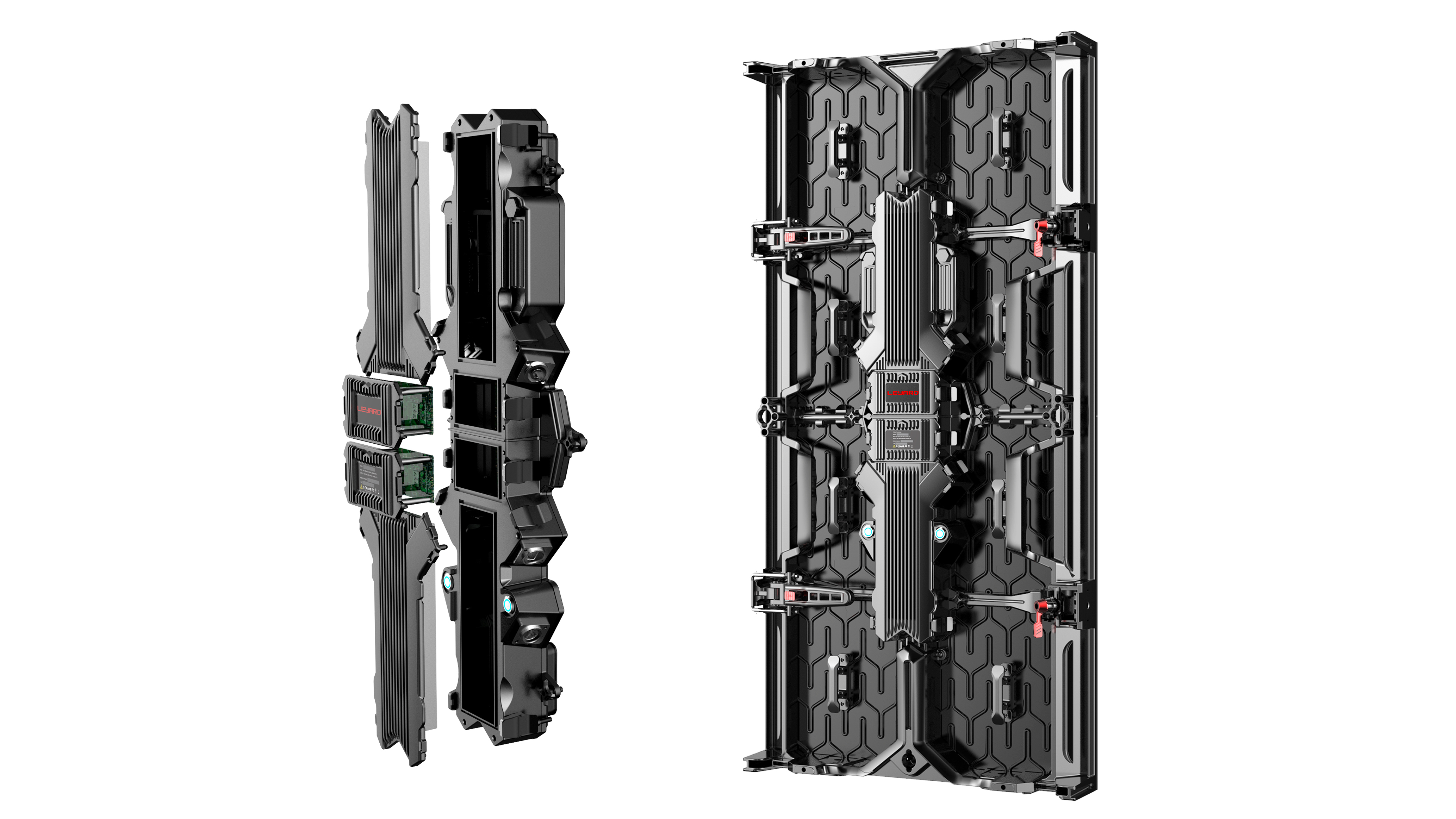 LEYARD Dual Backup LED Display Screen