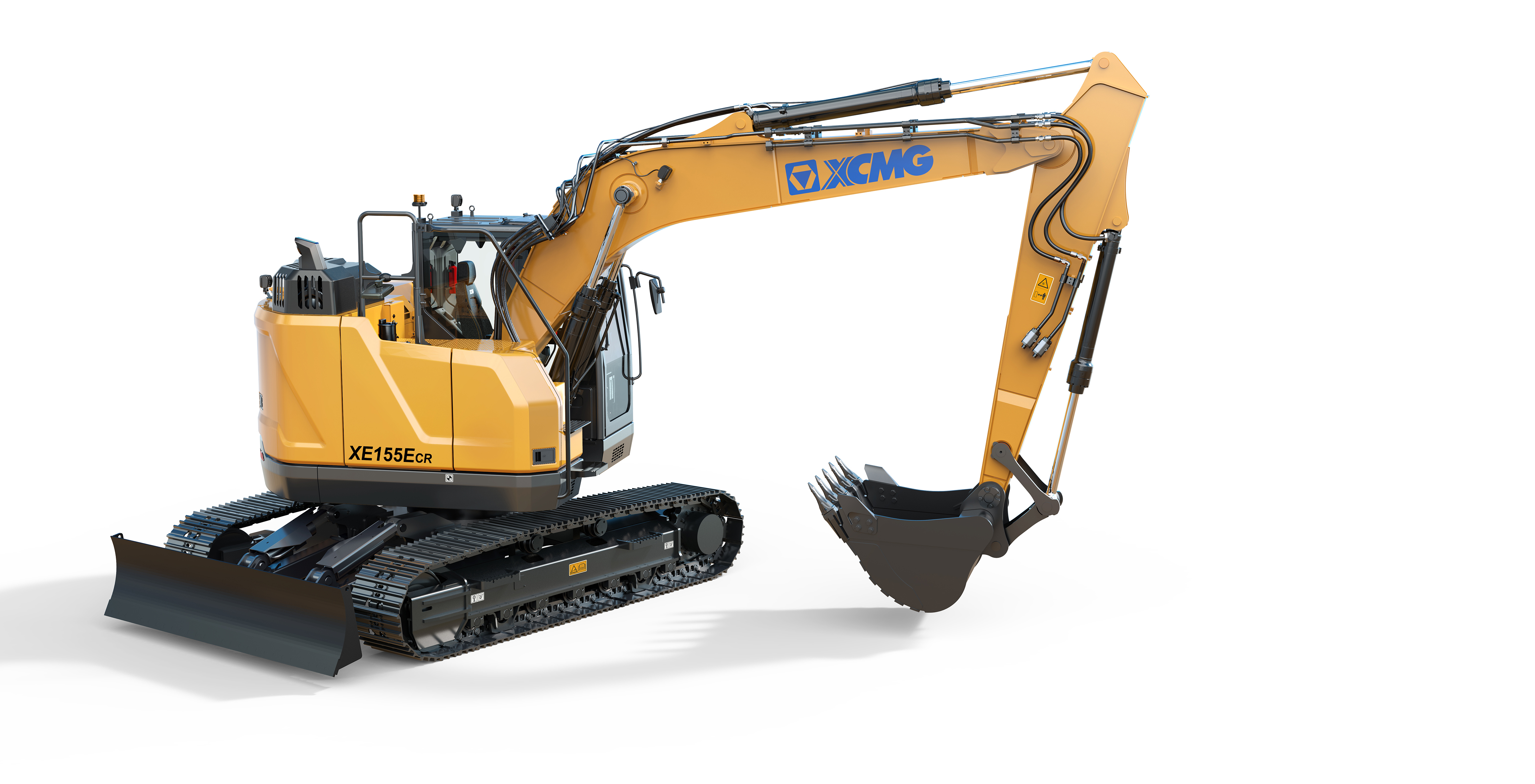 XE155ECR Ultra Short Tail Radius Hydraulic Excavator