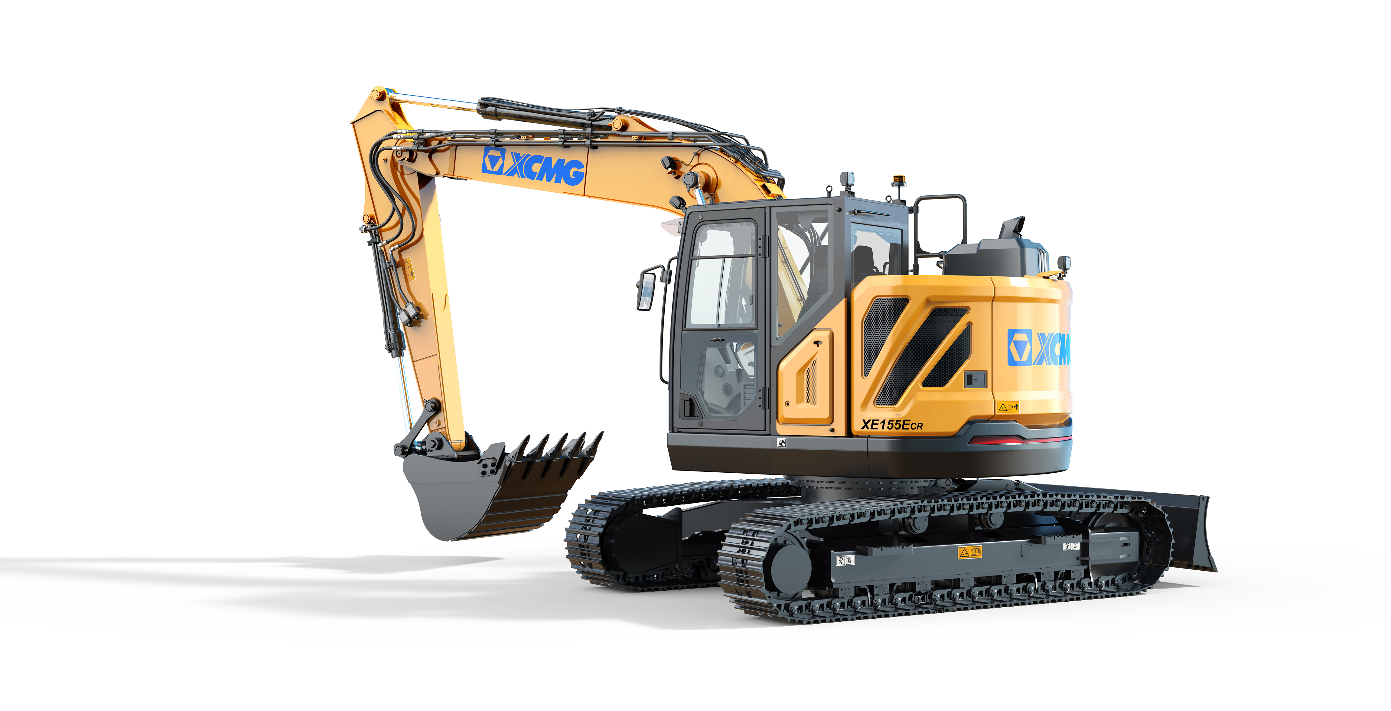 XE155ECR Ultra Short Tail Radius Hydraulic Excavator