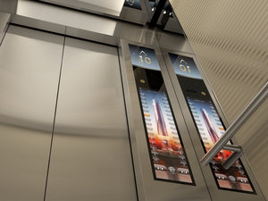 Touchscreen Elevator Operation Panel