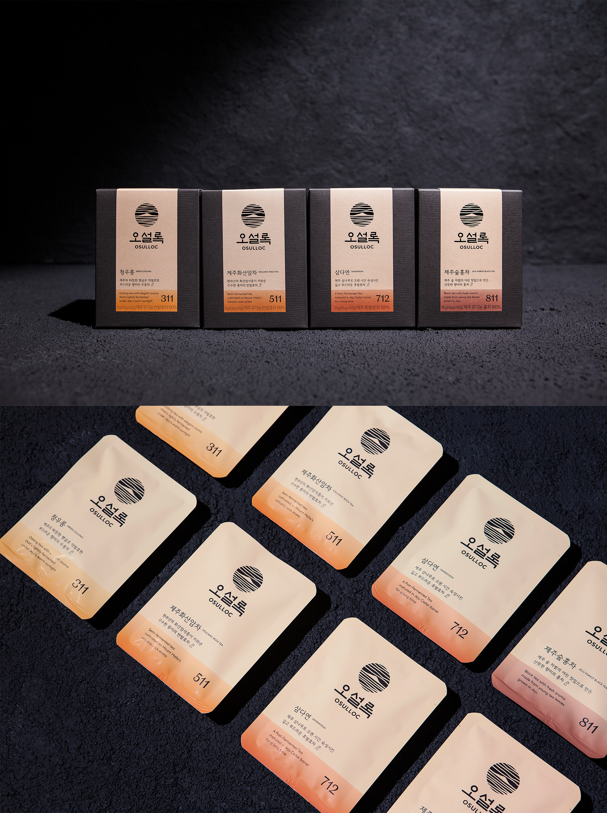 OSULLOC Tea Packaging