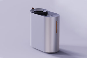 Thermal fog humidifier