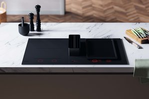 ASKO Elevate™ induction hobs with integrated extraction