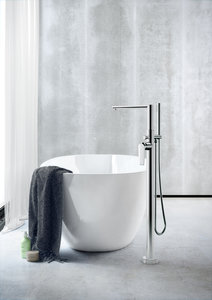 GENEBRE - FLOOR SINGLE LEVER MIXER FOR BATH