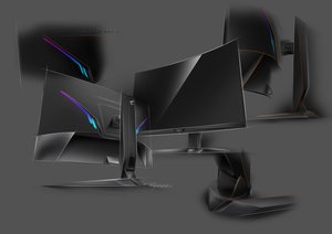 AORUS CV27Q Tactical Gaming Monitor