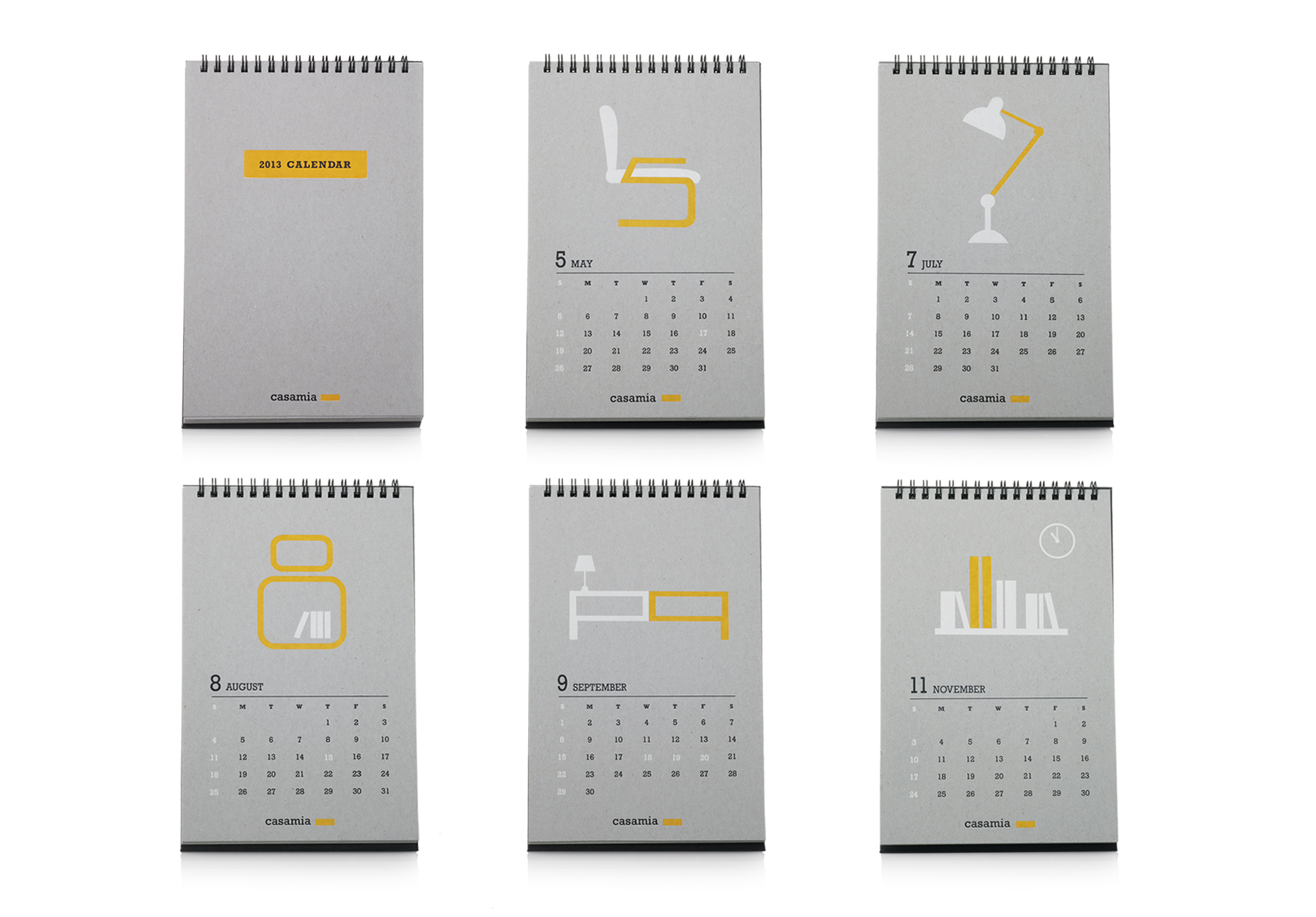 casamia 2013 calendar