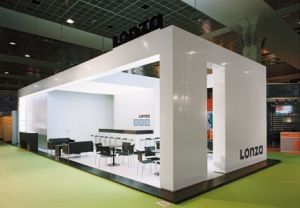 Messestand Lonza