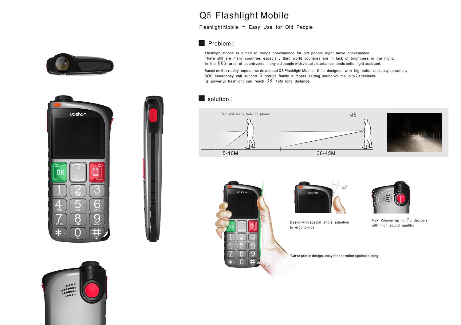 Q5 Flashlight Mobile