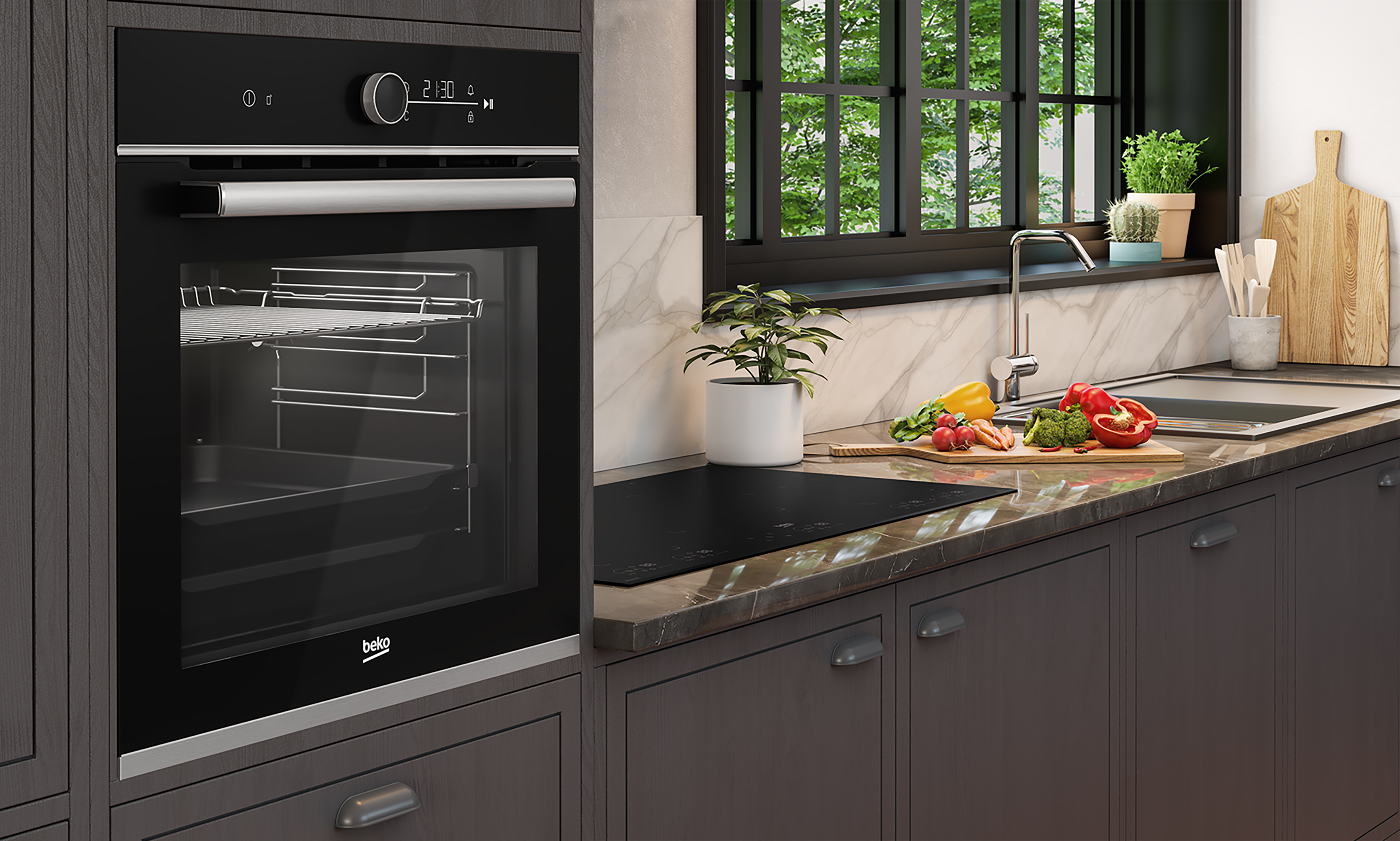 beko wall oven