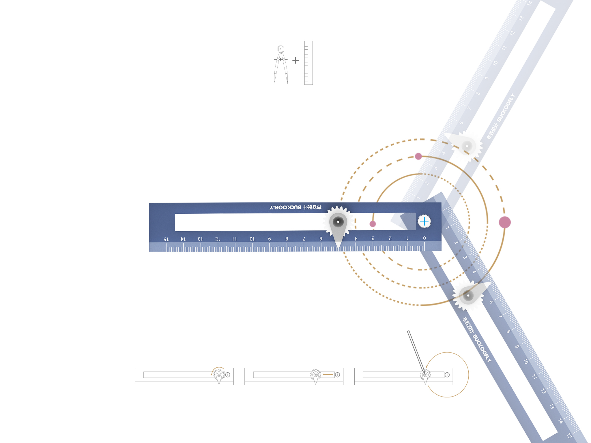 CIRCLE RULER