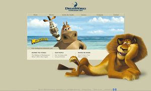 DreamWorks Animation Website