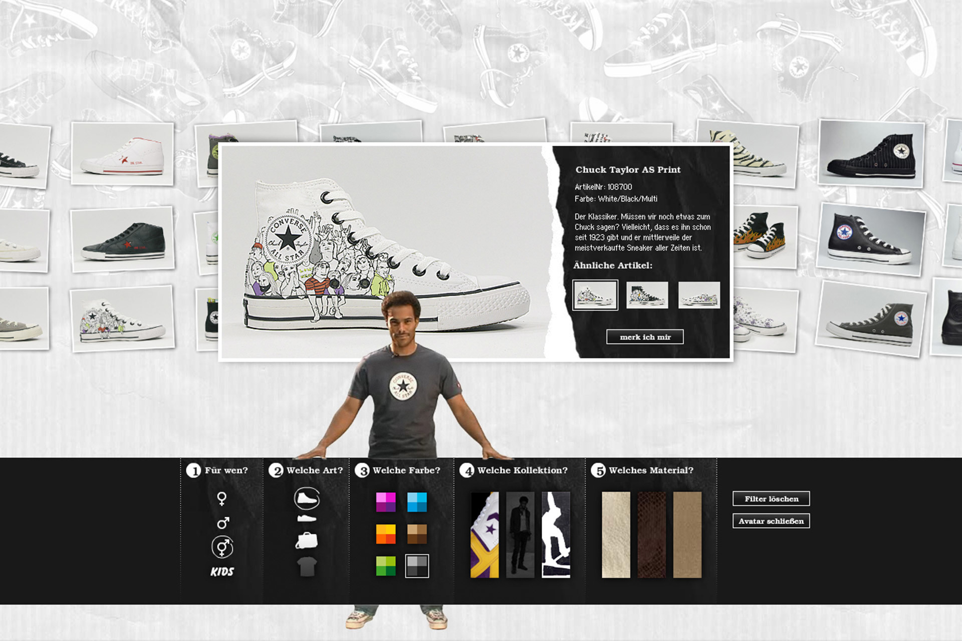 Converse.de Relaunch