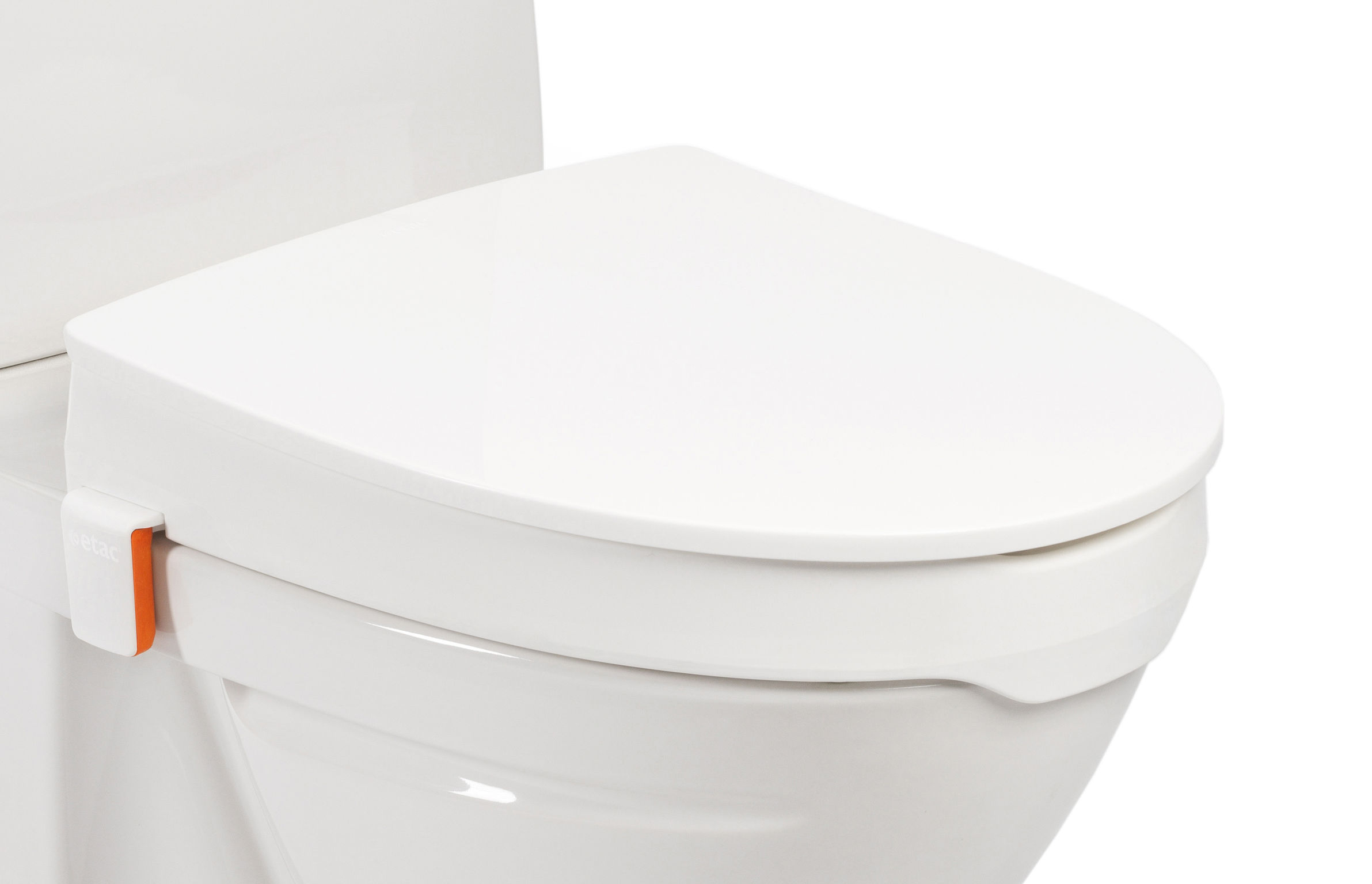 Etac My-Loo, raised toilet seat with brackets