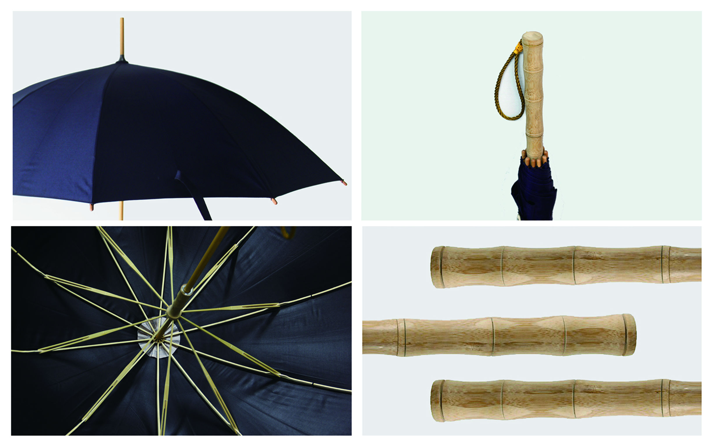 Silk & Bamboo Umbrella