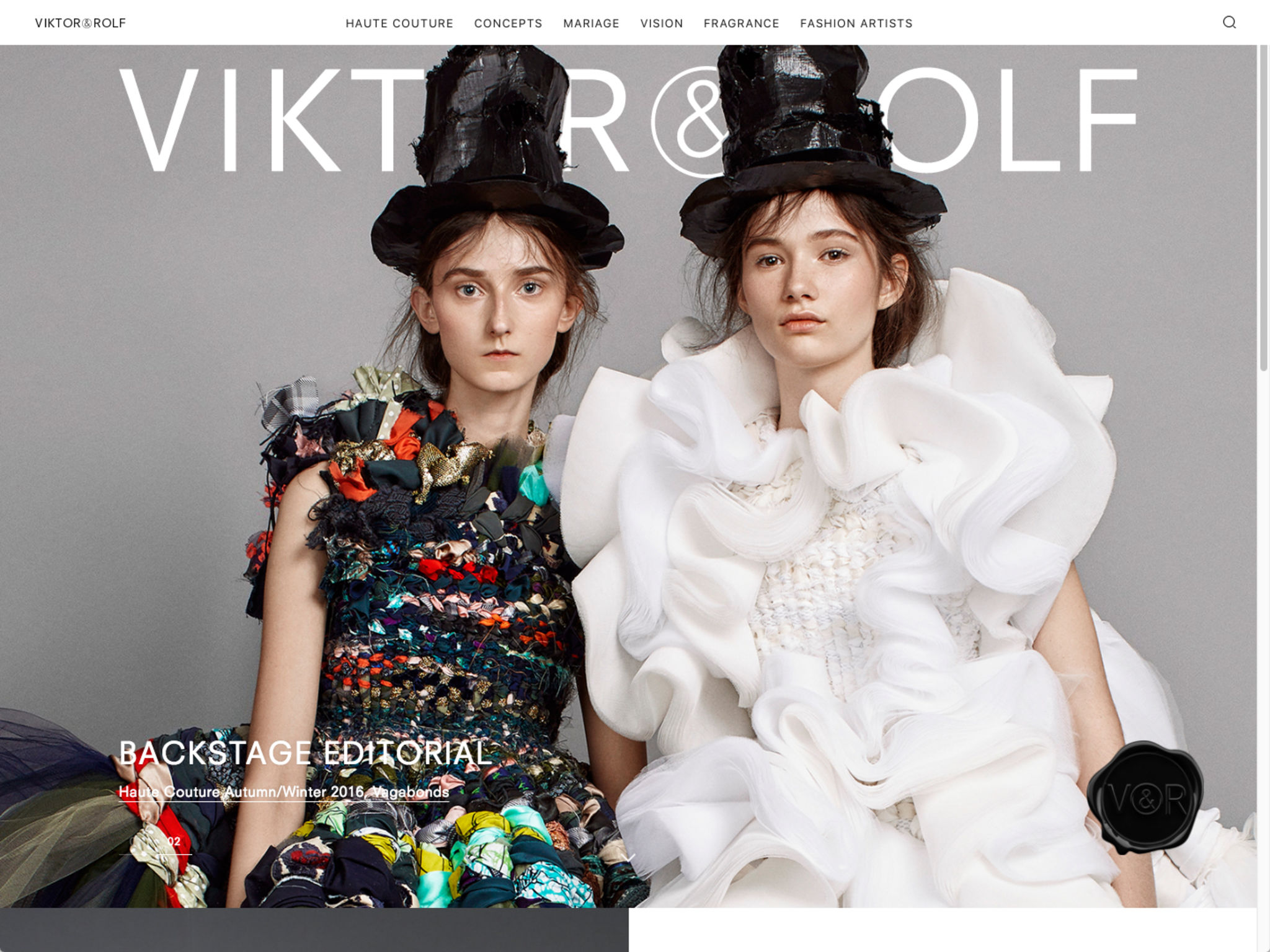 Viktor&Rolf website