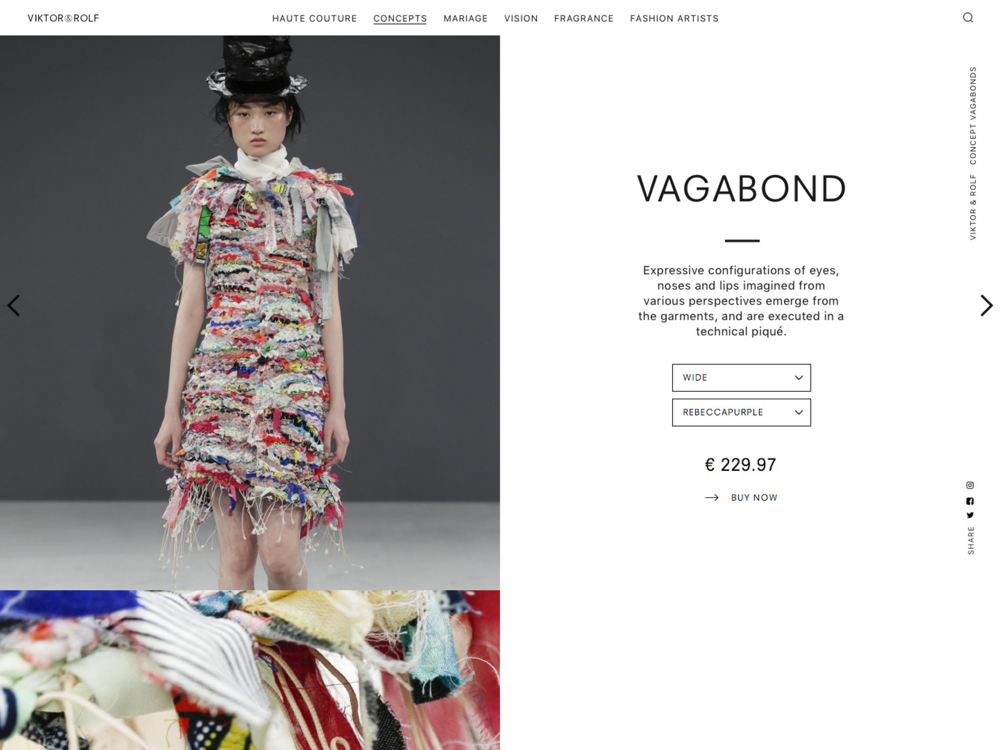 Viktor&Rolf website