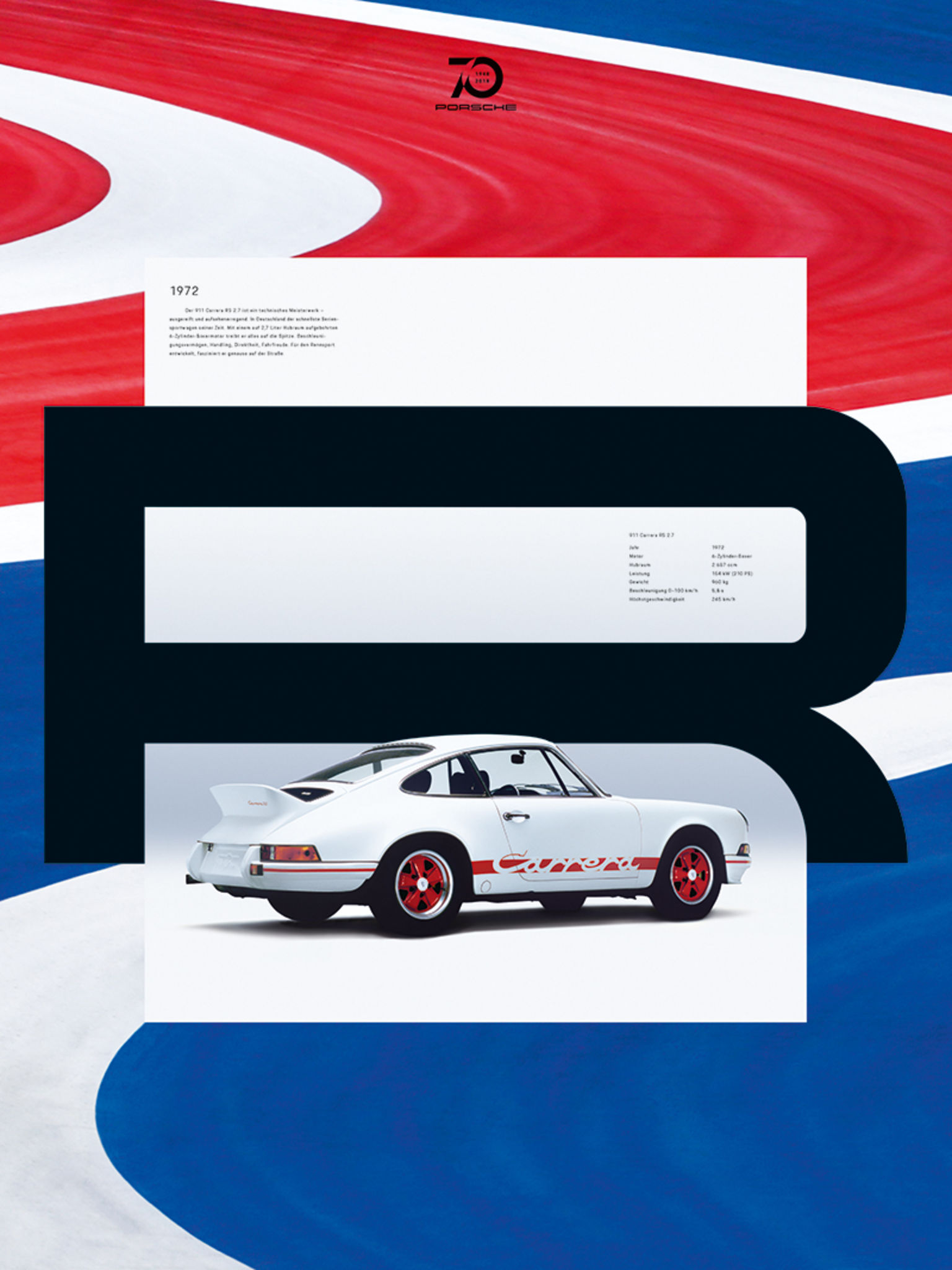 Porsche - 70 years Poster Series