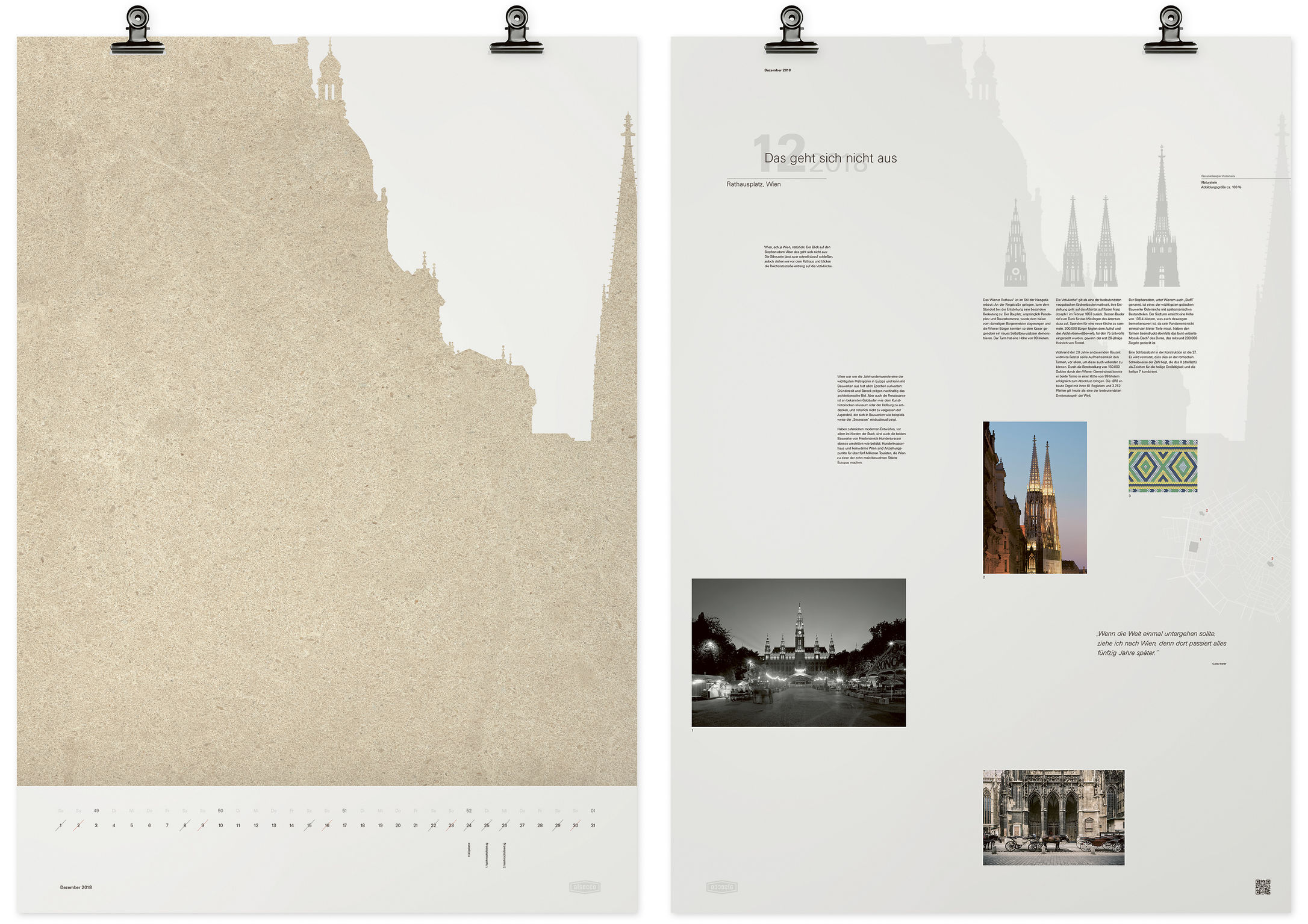 Facades of the world - An alsecco calendar