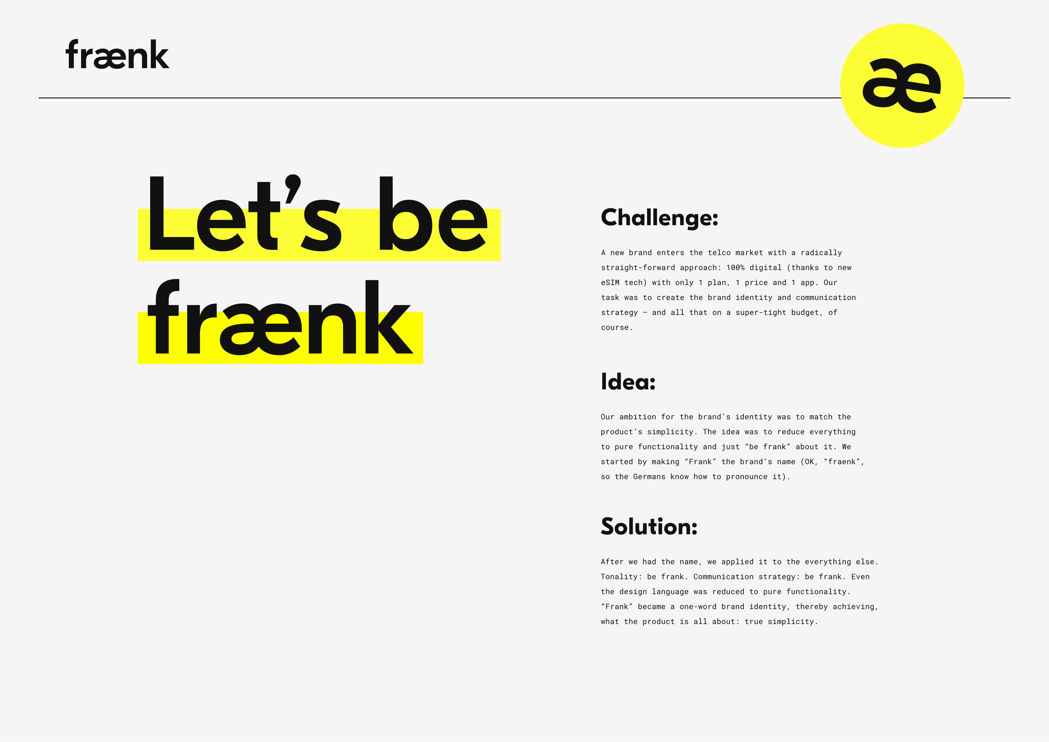 fraenk — the mobile plan app