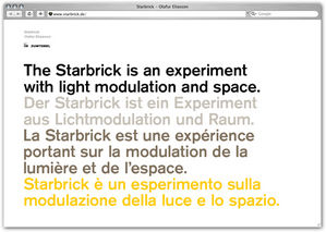 Starbrick Olafur Eliasson