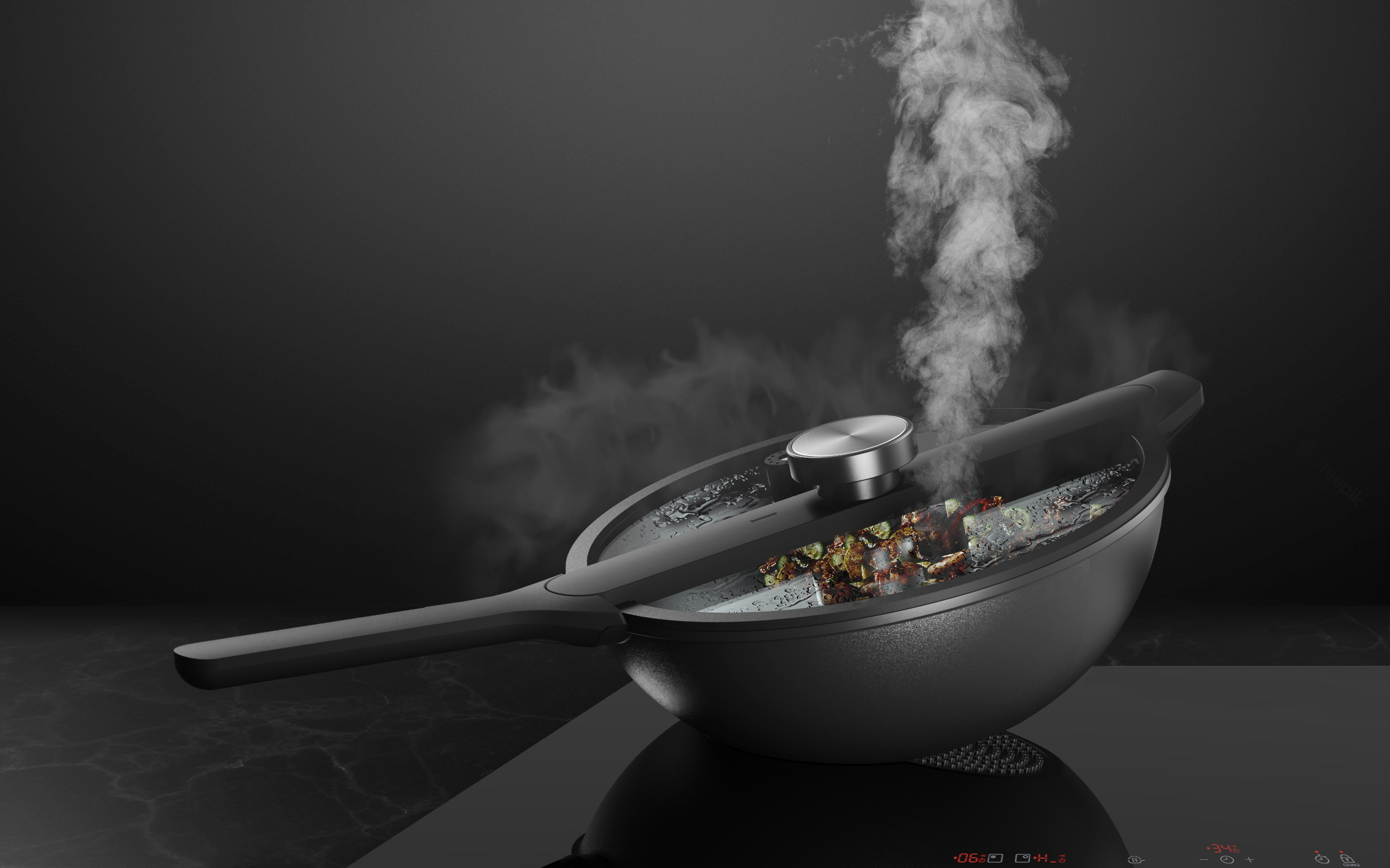 iF Design WOQ The induction wok pan to cook like a chef
