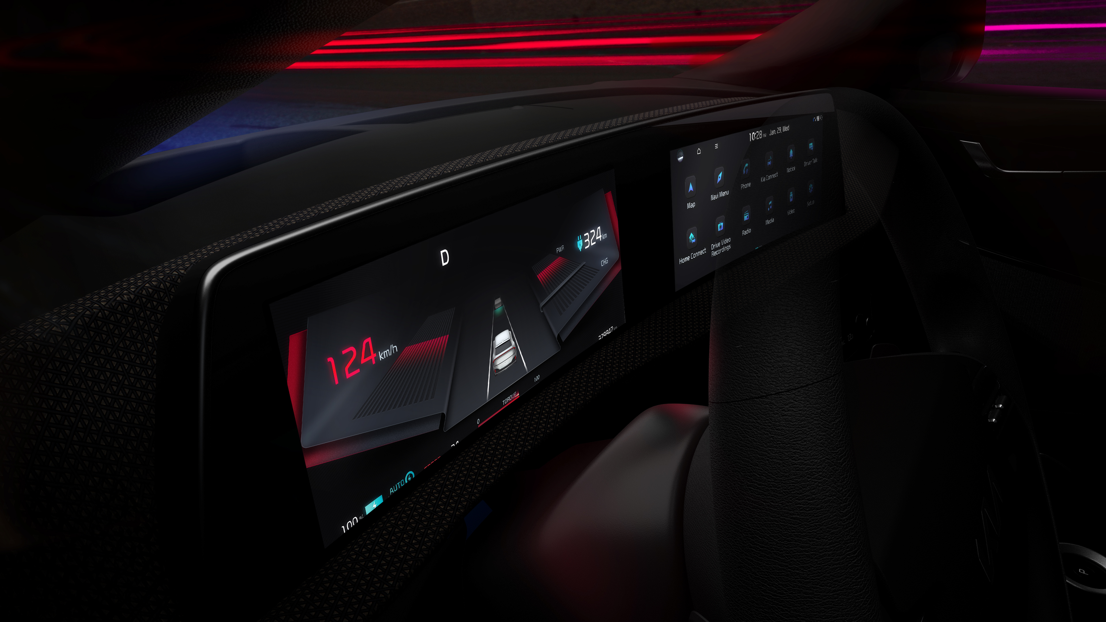 KIA EV Infotainment System