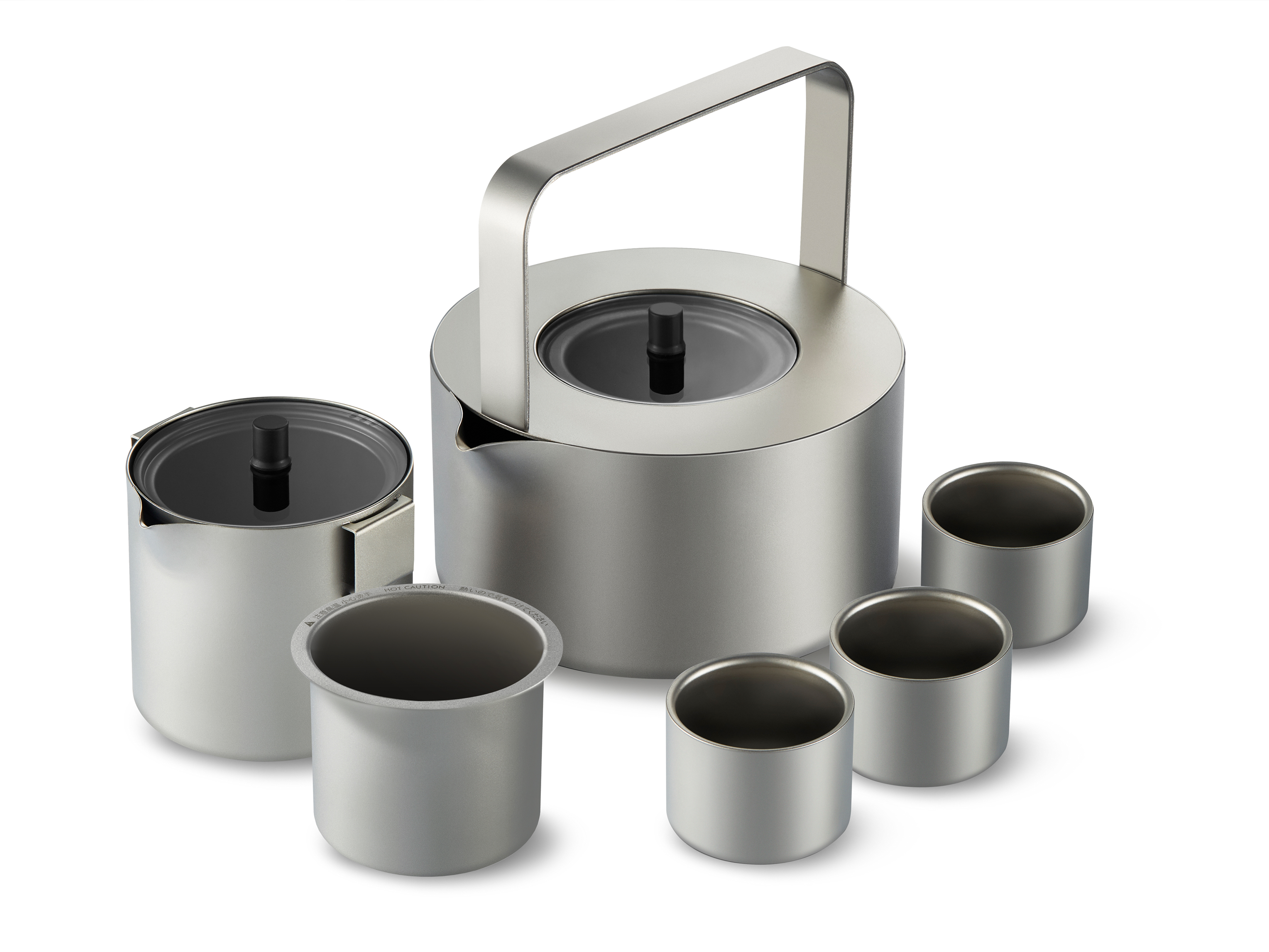 Titanium Tea Set