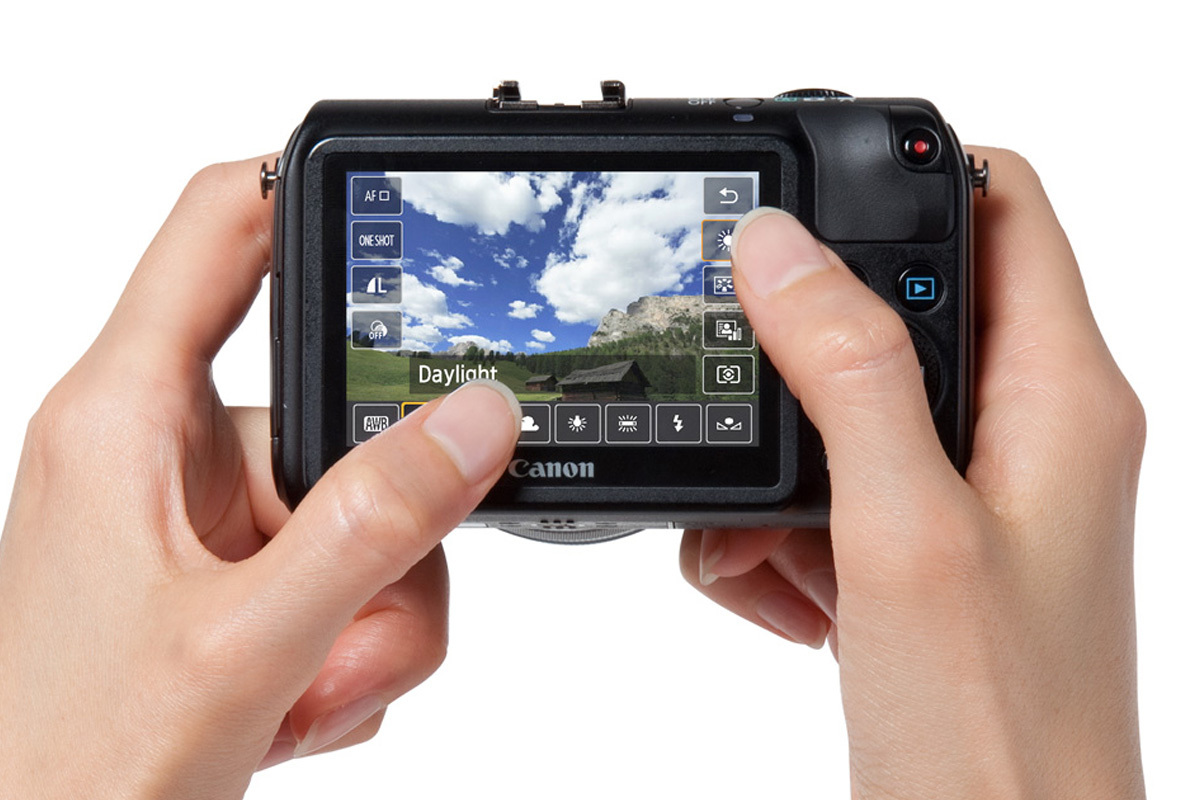 EOS M User Interface