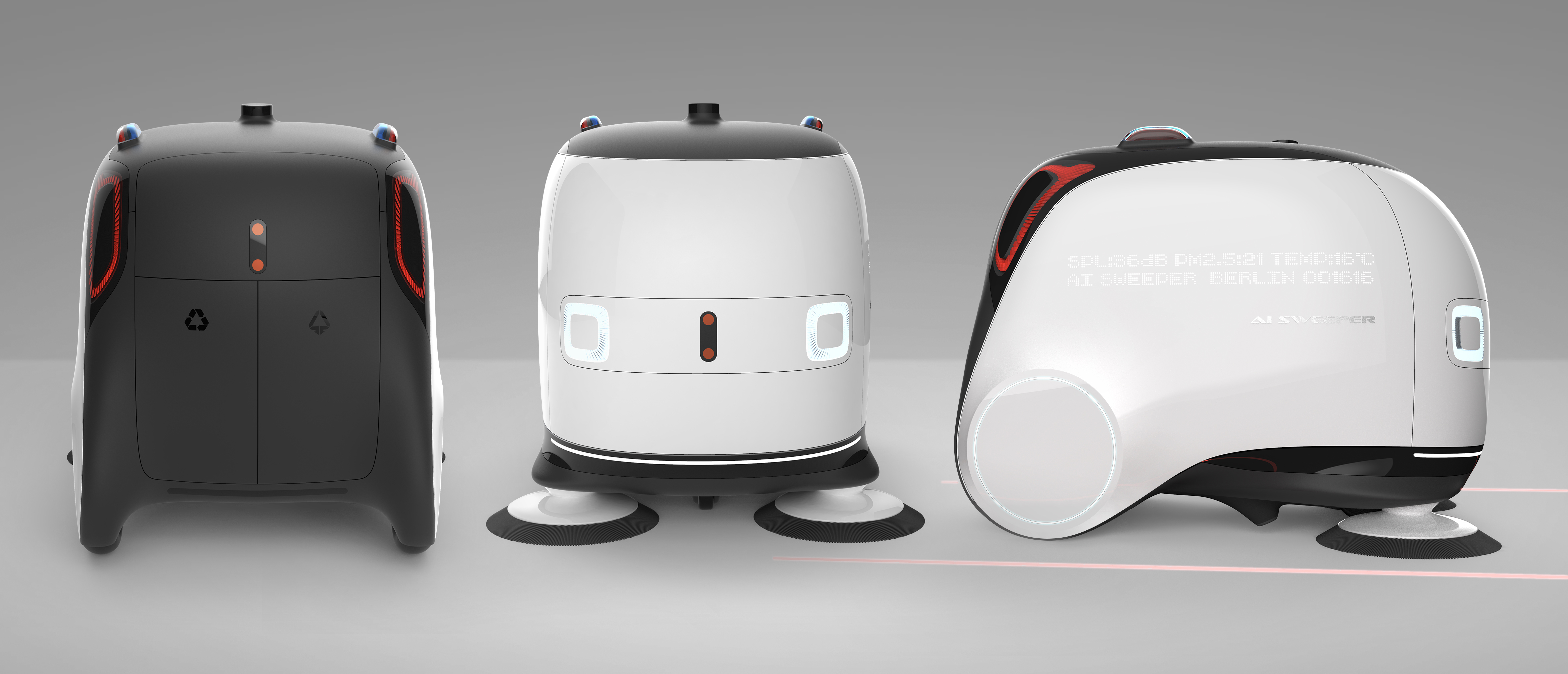 Interactive Intelligent Unmanned Sweeper