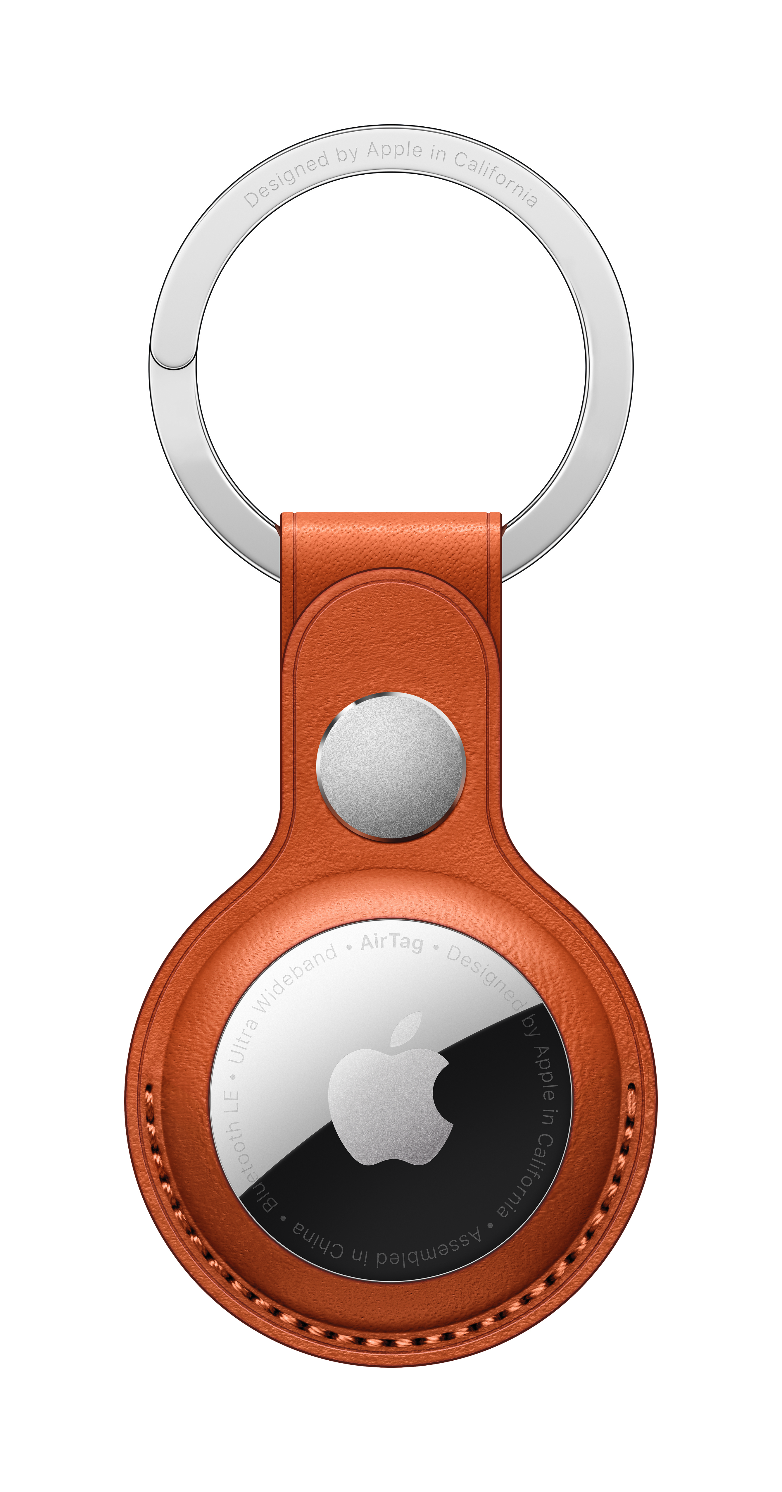 AirTag Leather Key Ring