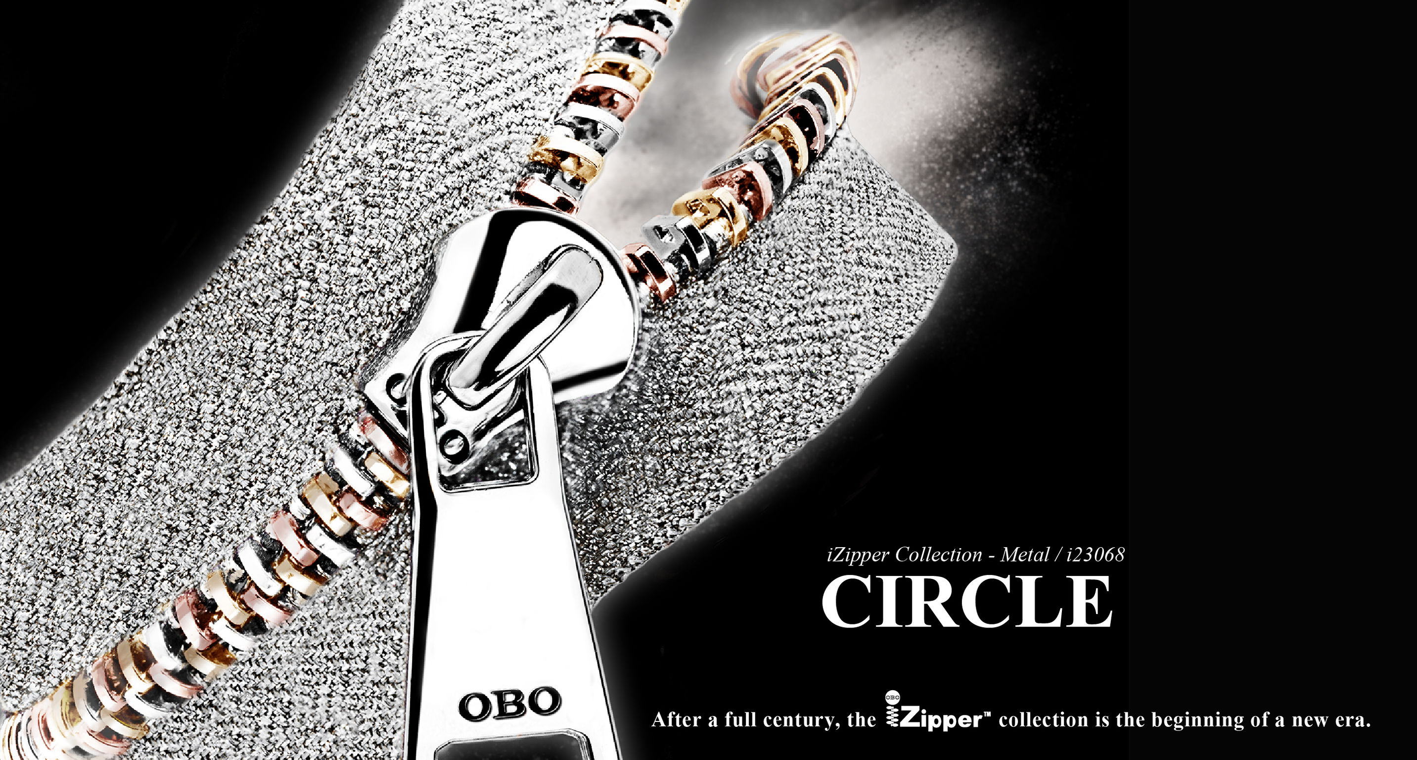 Circle Metal Zipper