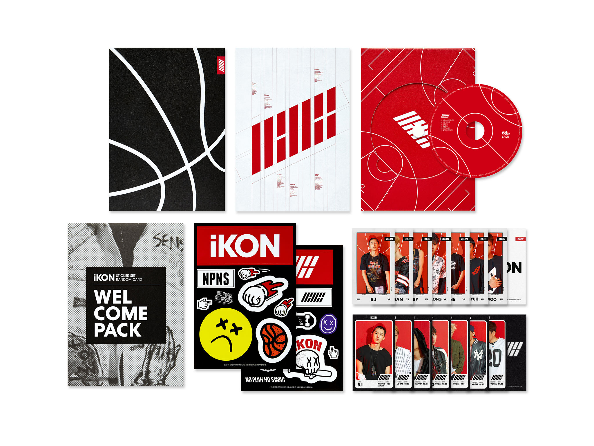 iKON ALBUM "WELCOME BACK"