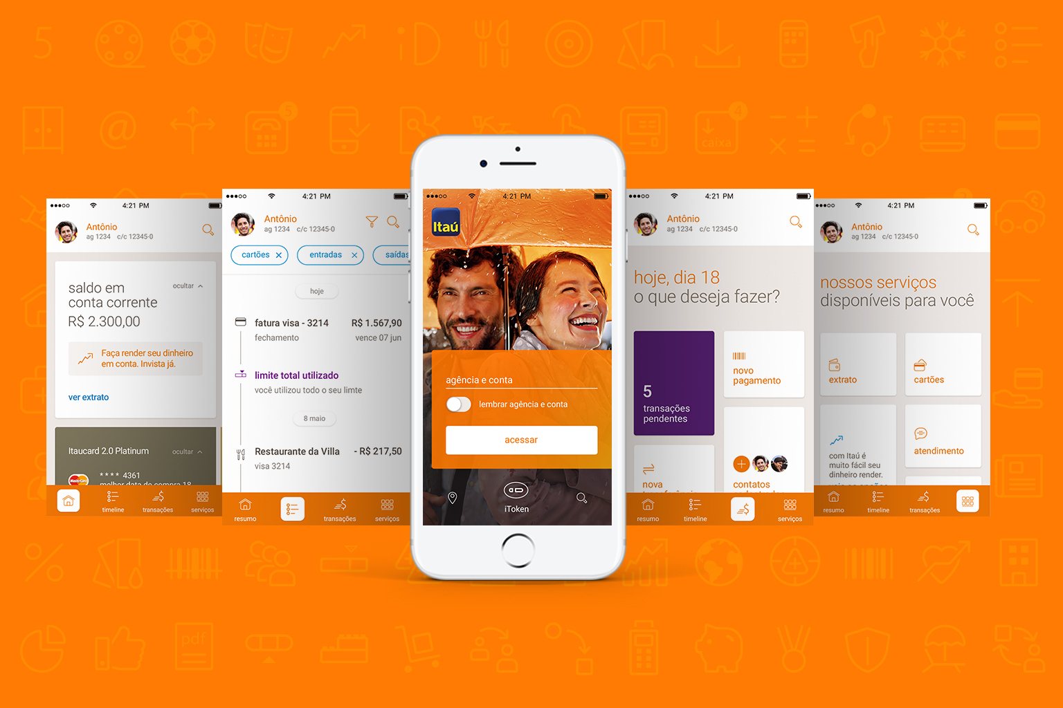 Itaú Digital UX Design