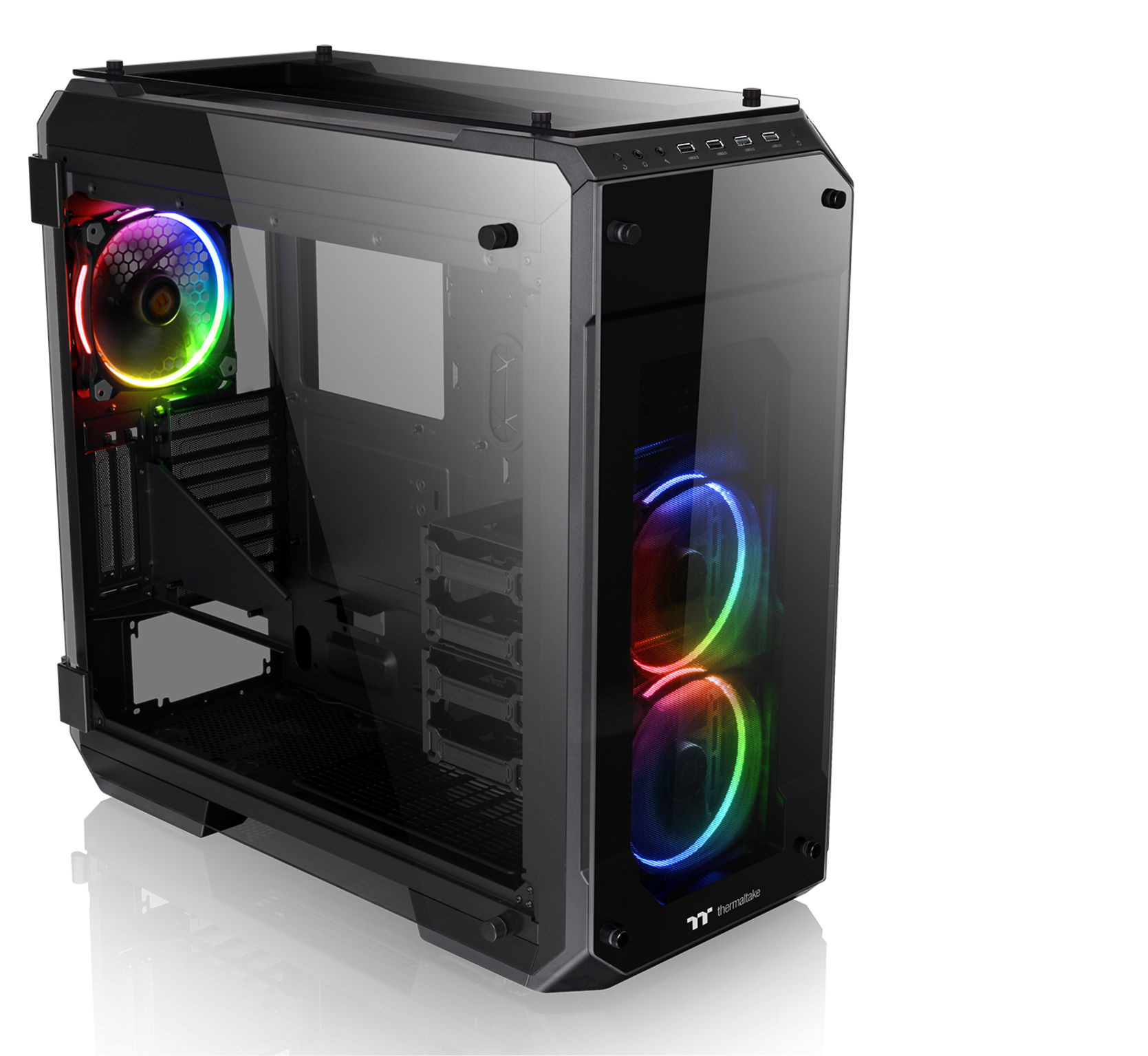 View 71 Tempered Glass RGB Edition Chassis