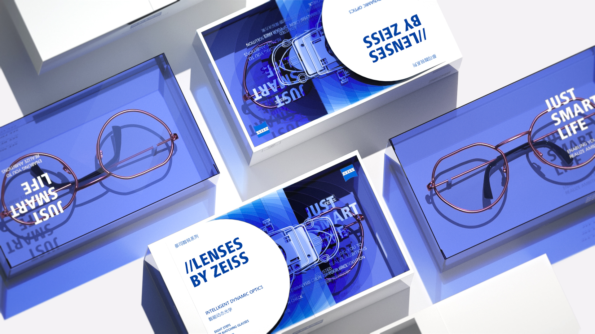 Zeiss Intelligent Dynamic Optical Concept Packaging