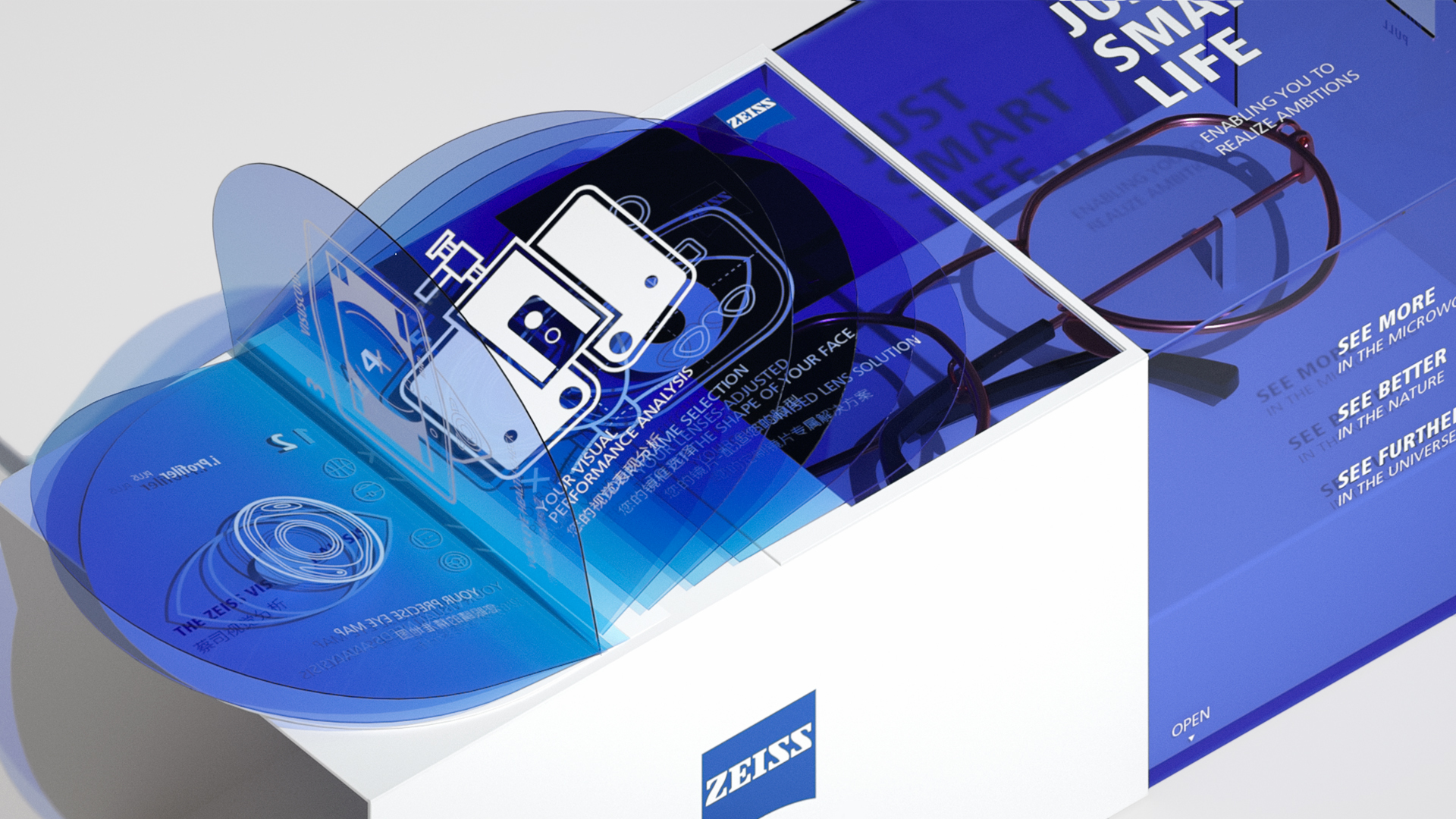 Zeiss Intelligent Dynamic Optical Concept Packaging