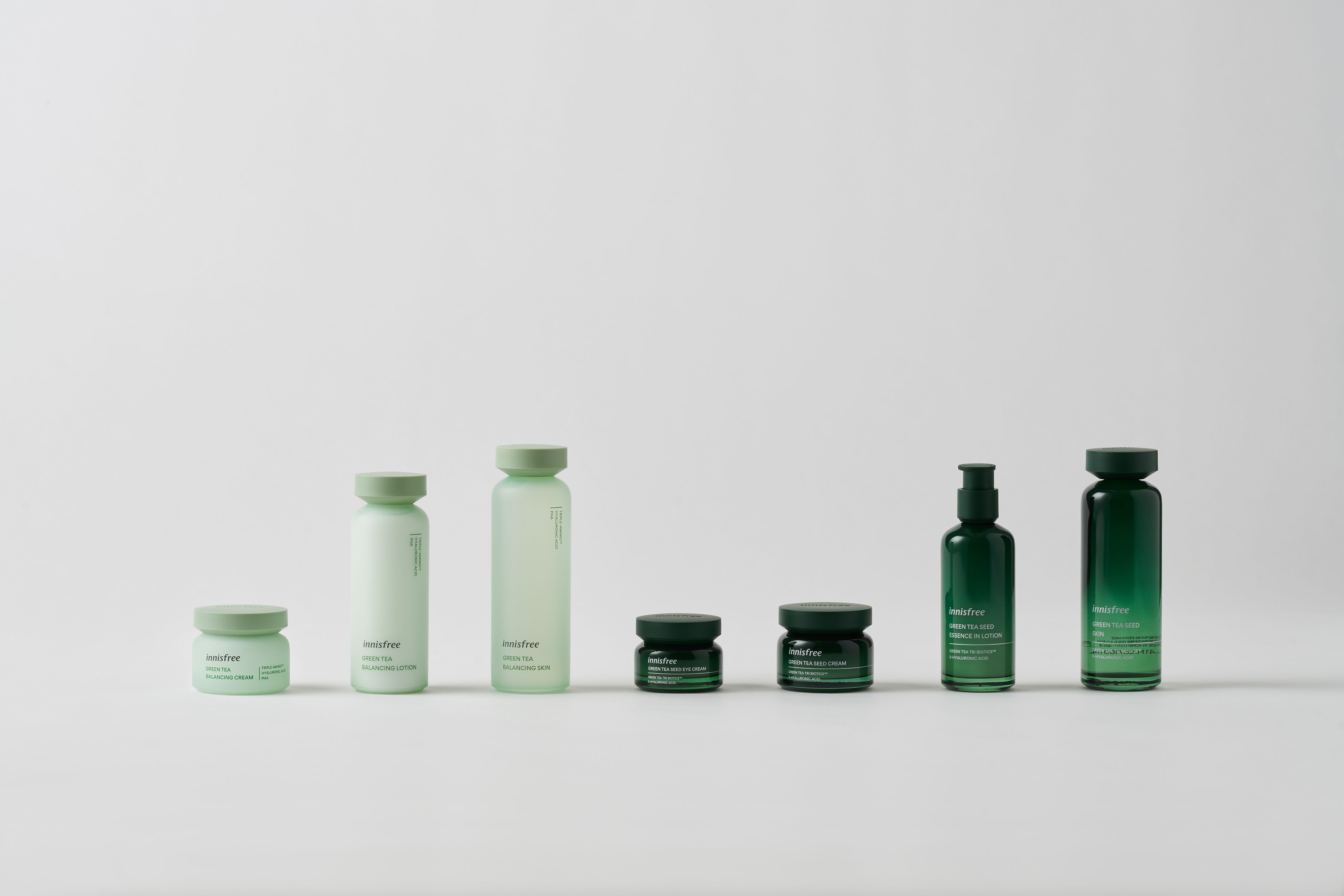 Innisfree's Green Tea Line Design Renewal