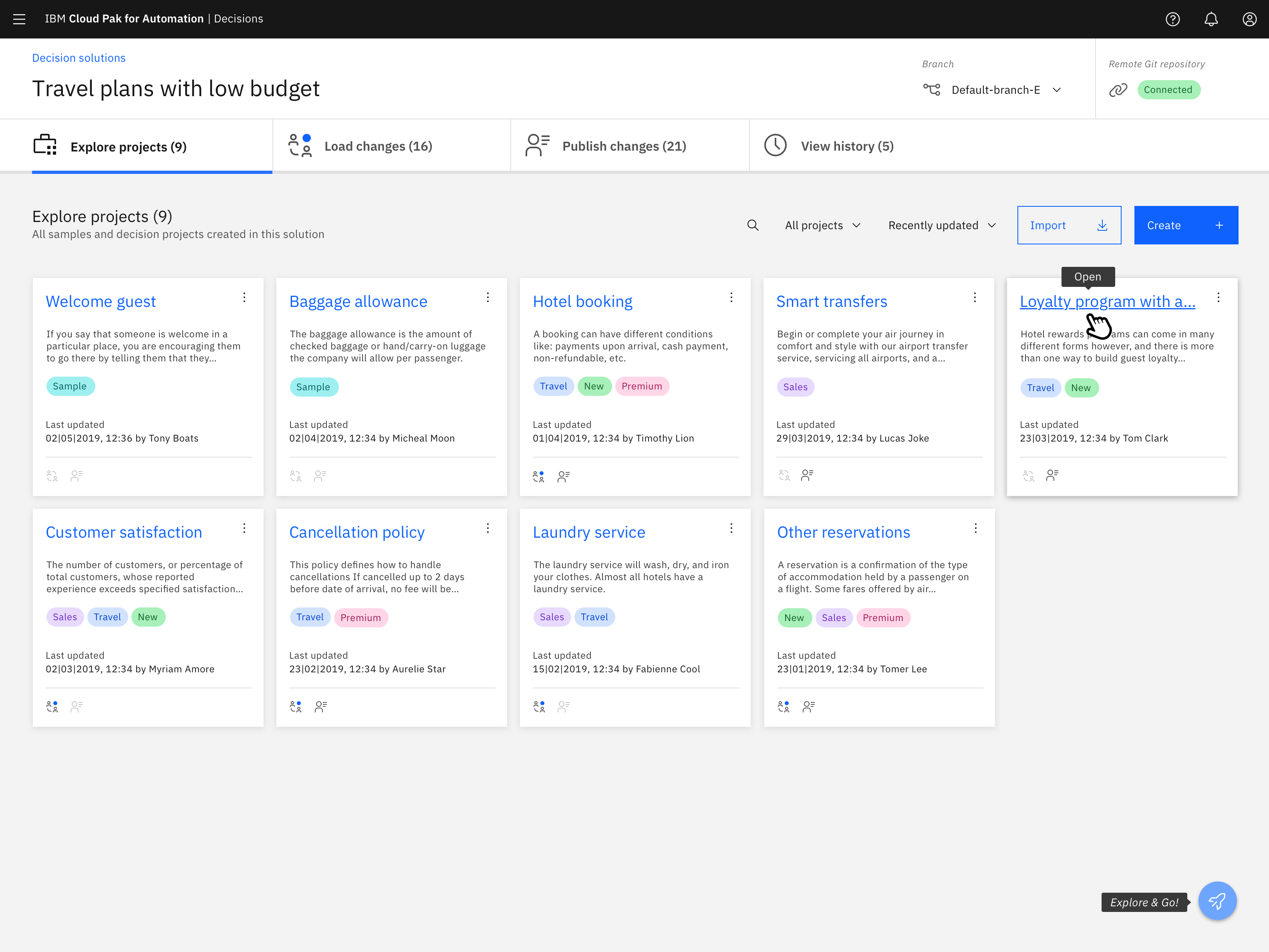 IBM Automation Decision Services