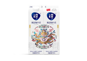 Milk Packaging Design with the Mang-Dragon