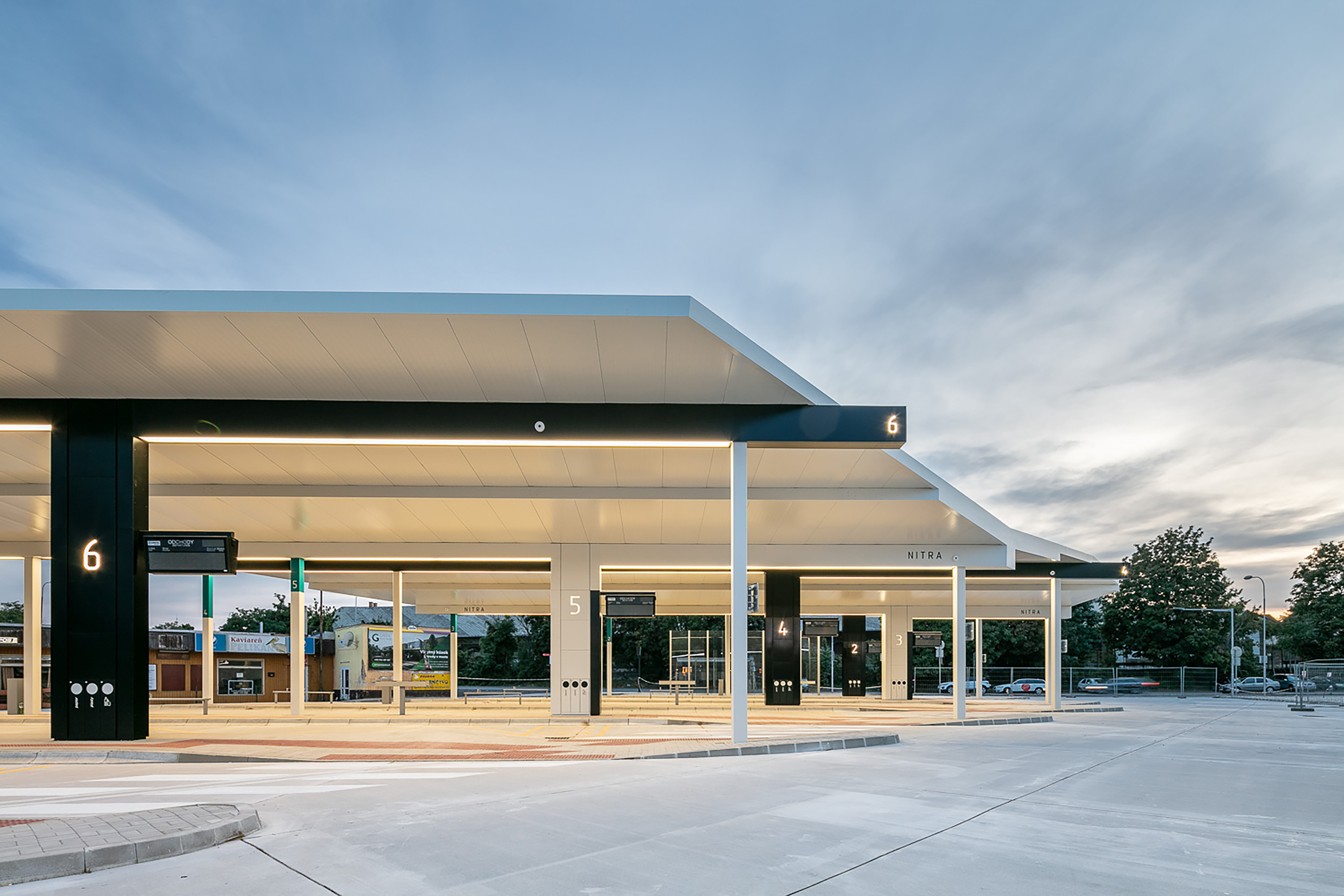 Bus terminal in Nitra