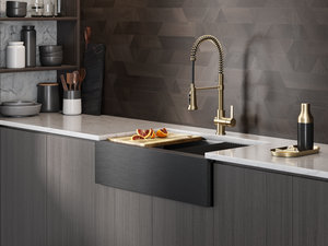 Kore™ Workstation Series with Gunmetal PVD Finish