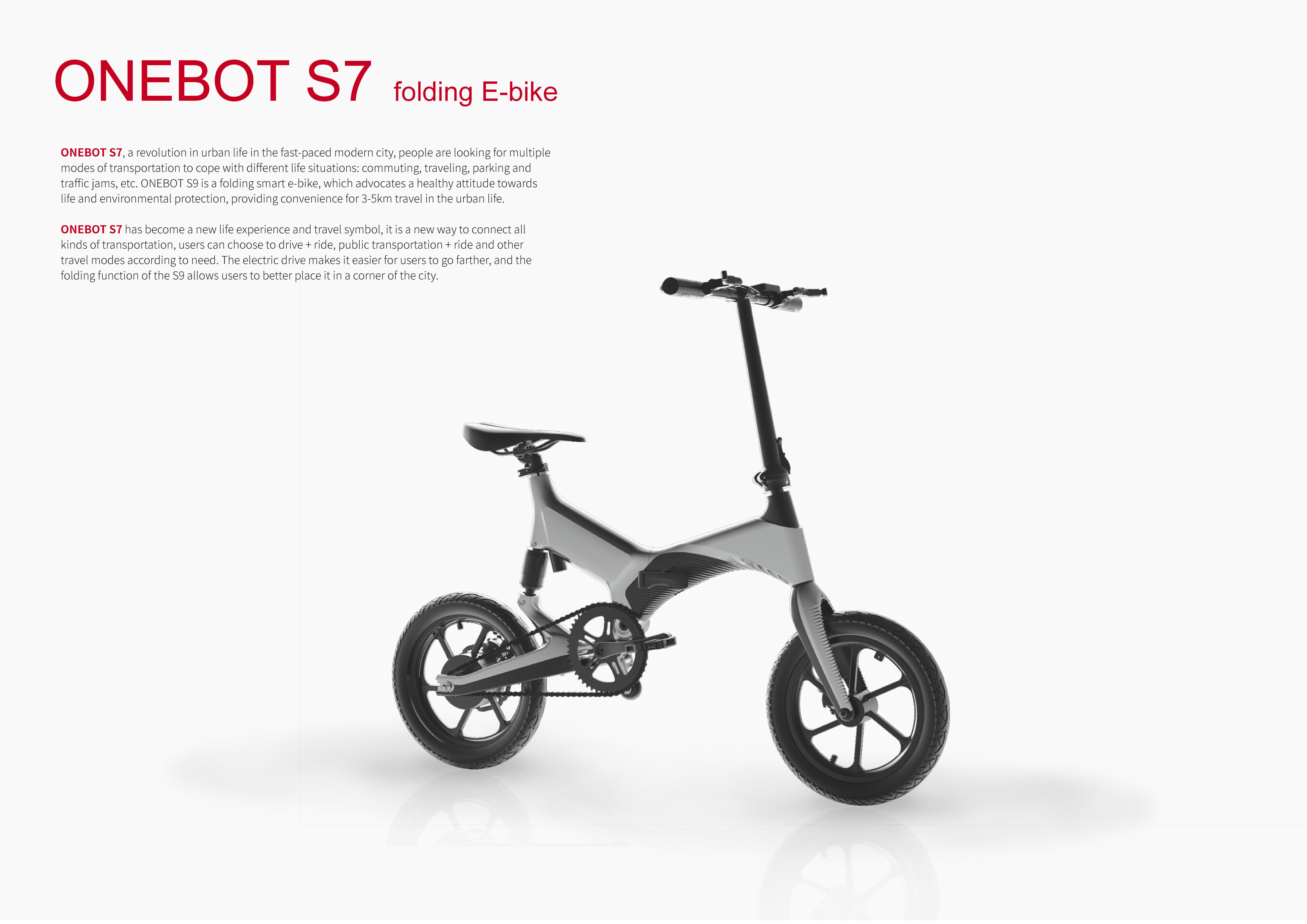 onebot S7 folding E-bike