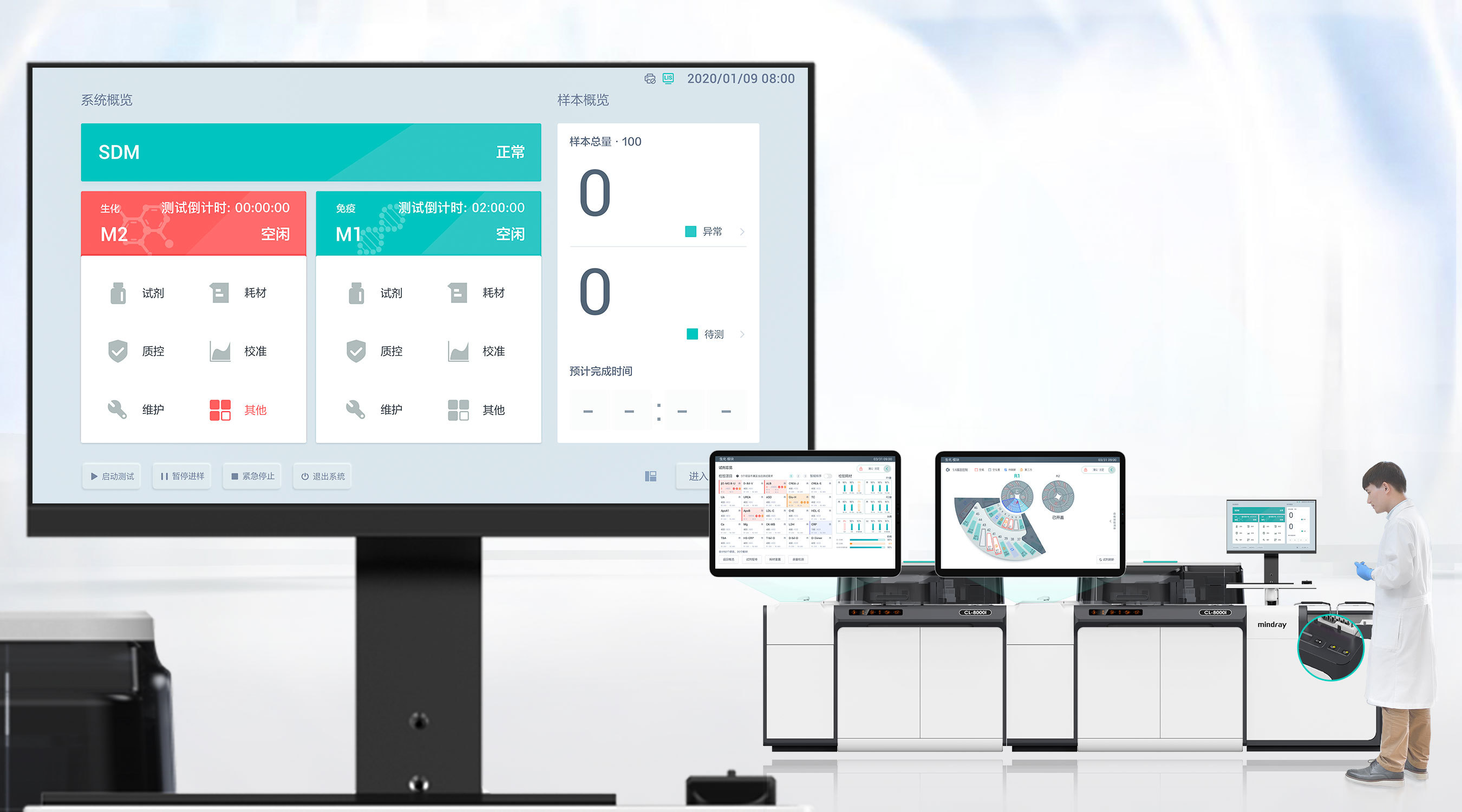 Mindray BS-2800M/CL-8000I User Experience System