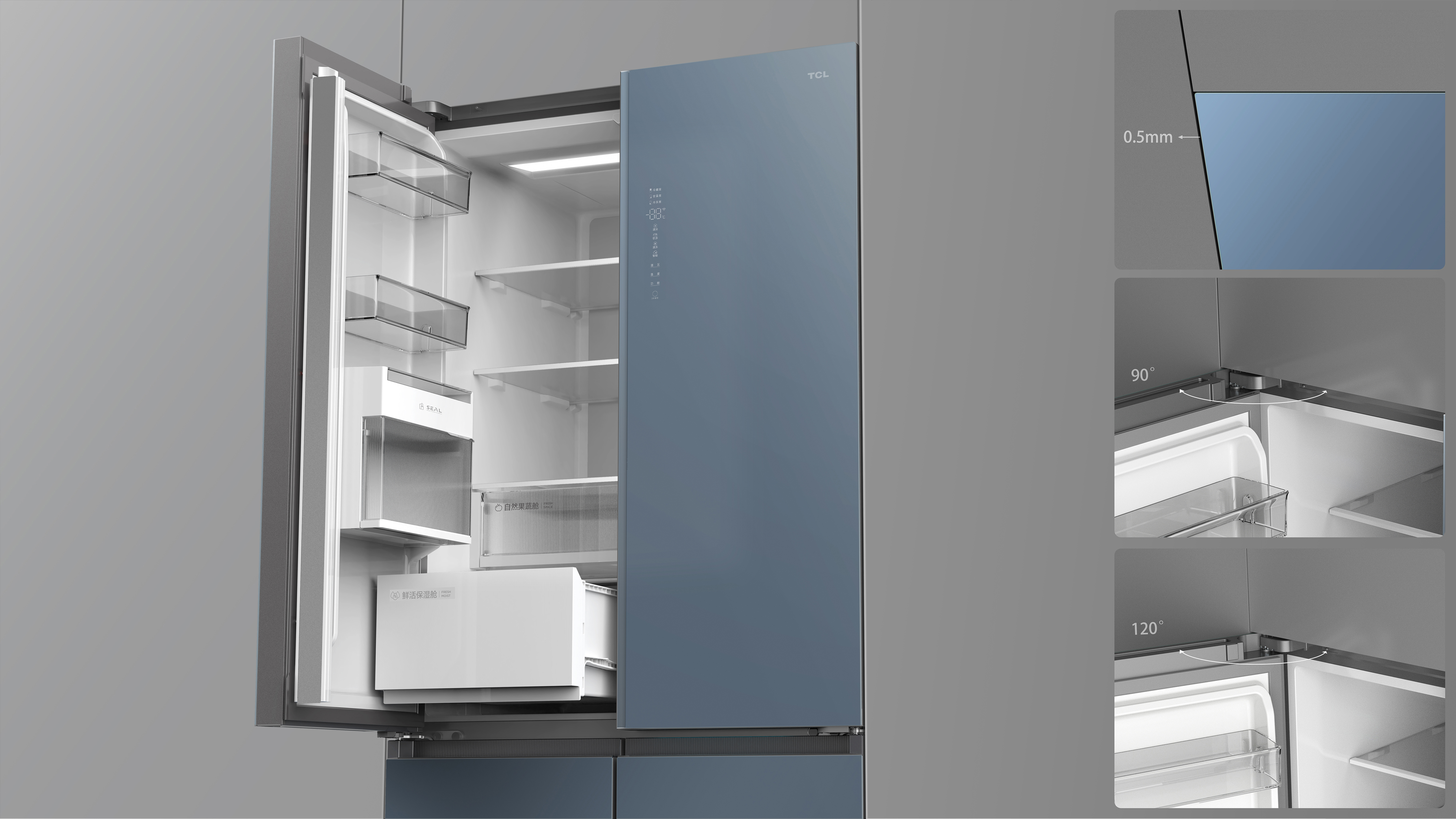 TCL Ultra Thin & Embedded Refrigerator Series