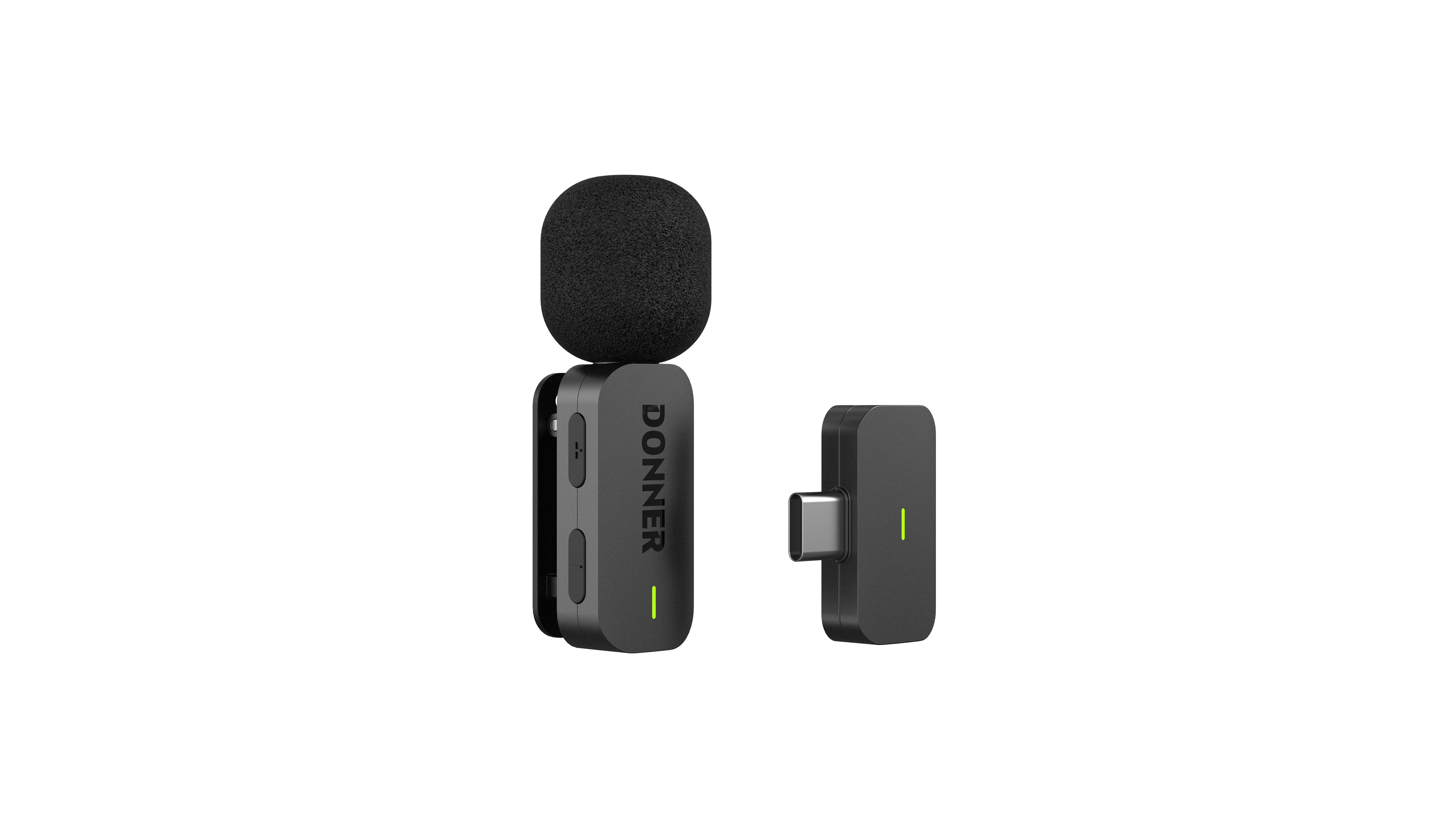 Lapel type wireless microphone