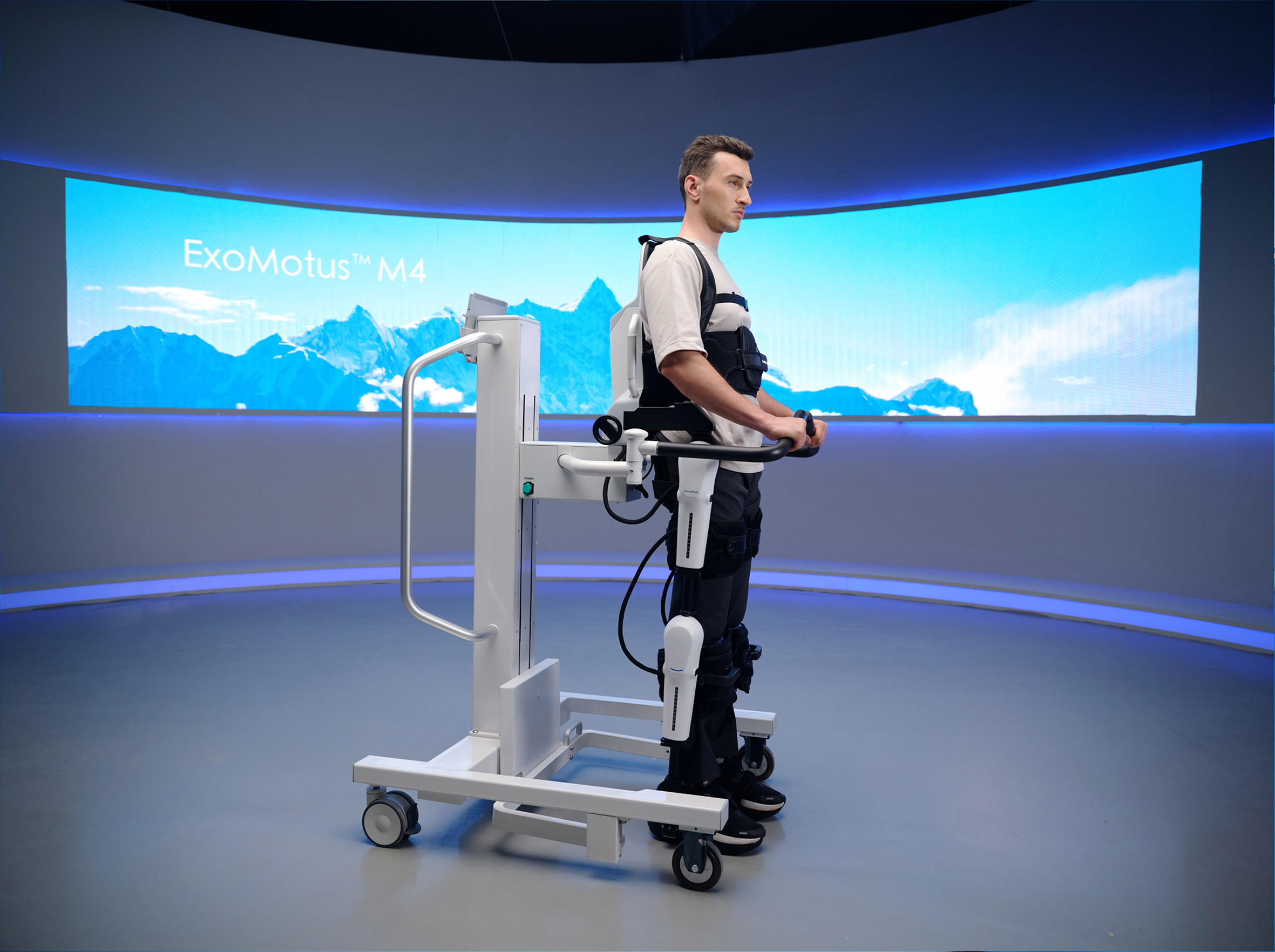 ExoMotus M4 lower limb exoskeleton robot