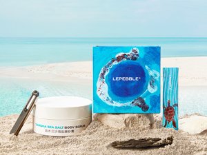 LEPEBBLE SANSHA SEA SALT BODY SCRUB