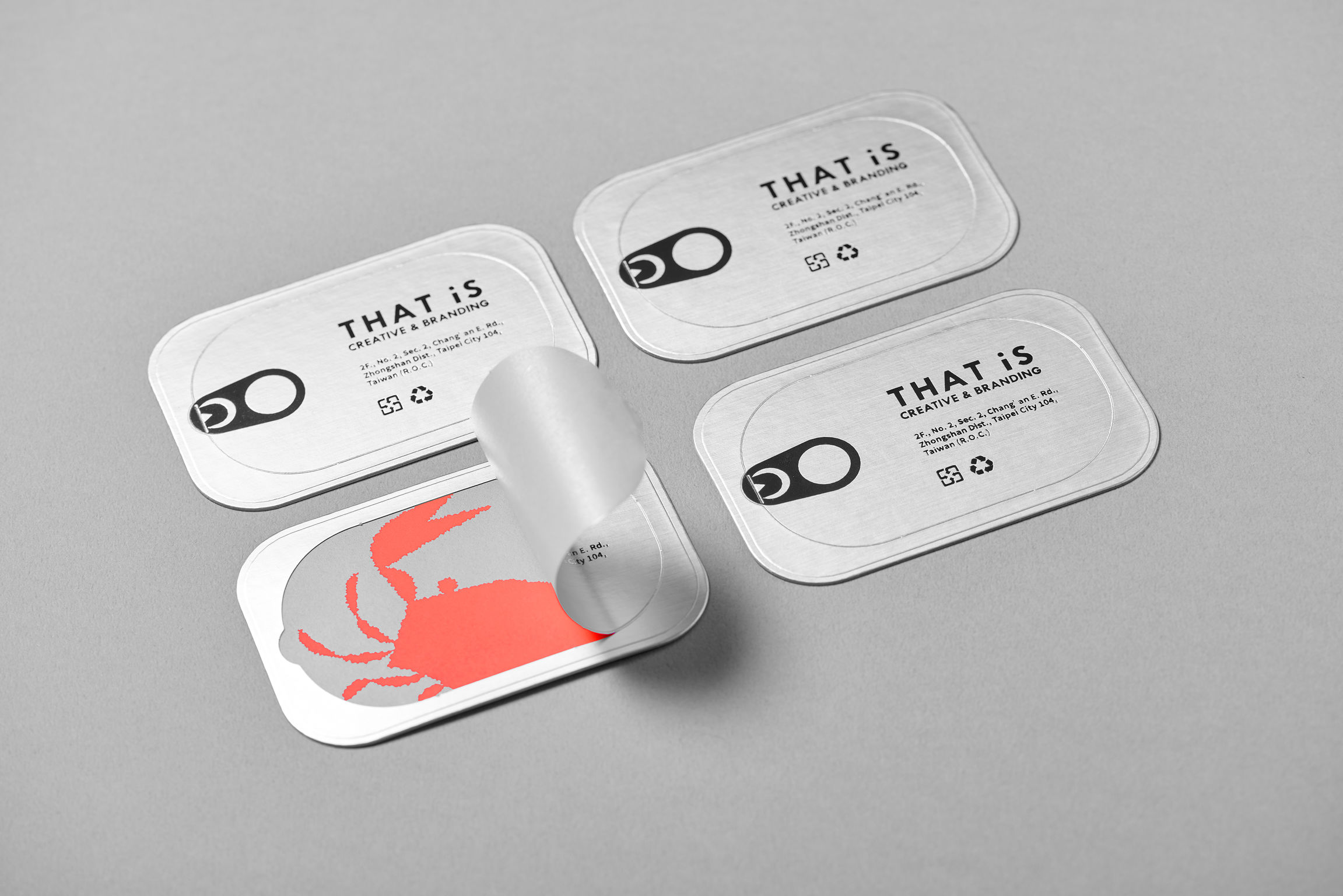 THAT iS CREATIVE & BRANDING Business Card